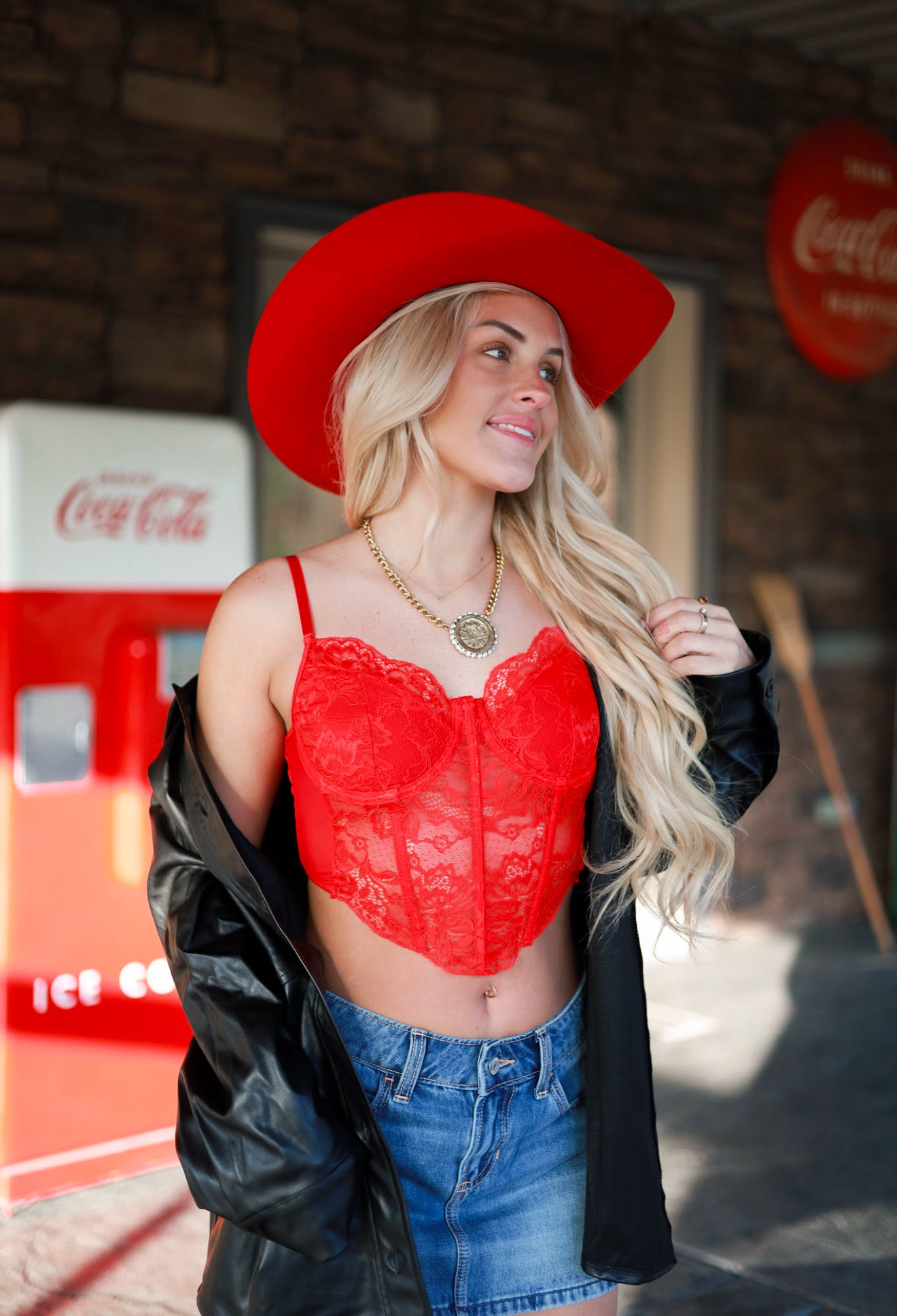 Cola Crush Corset Top