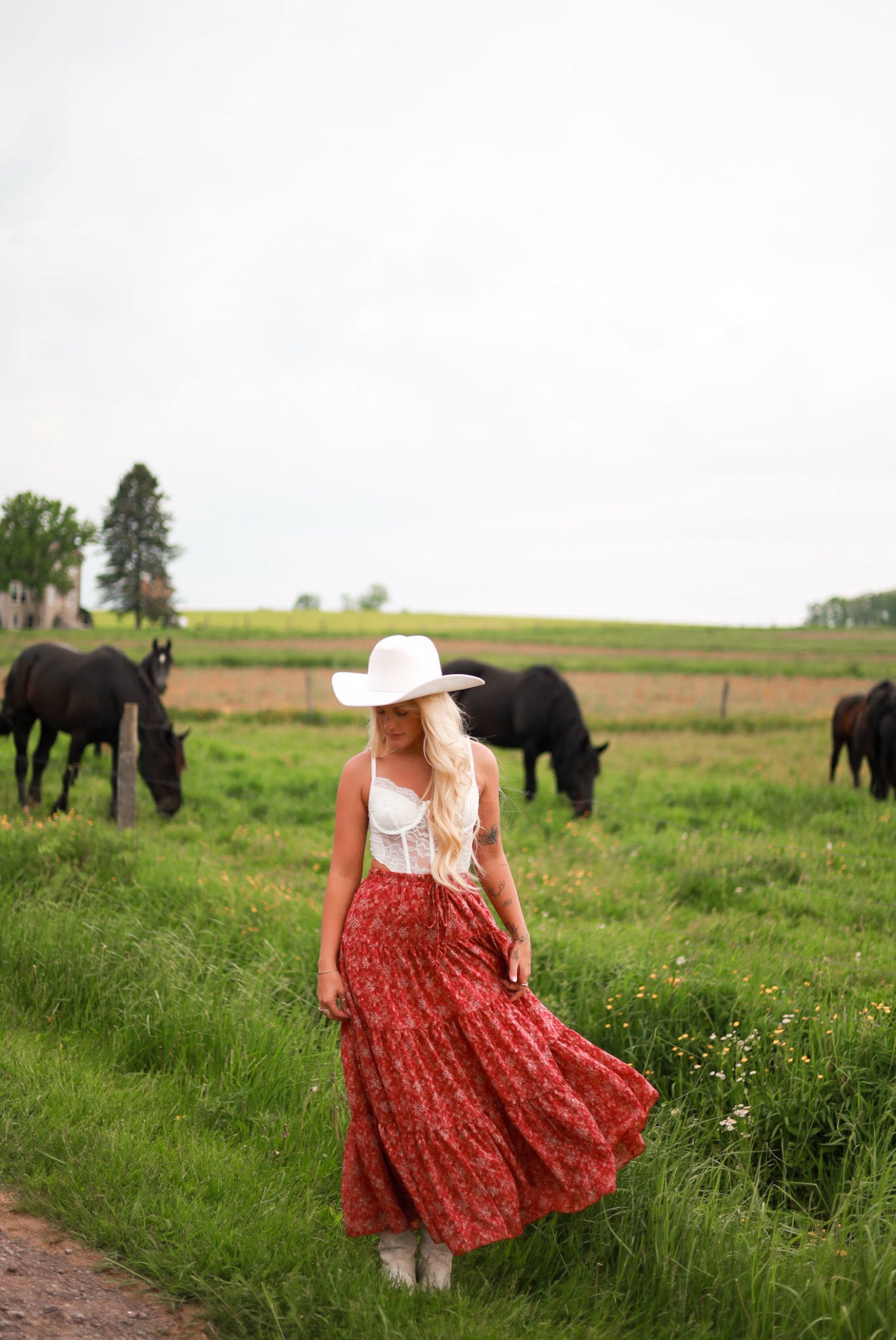 Wanderlust Skirt - Rust