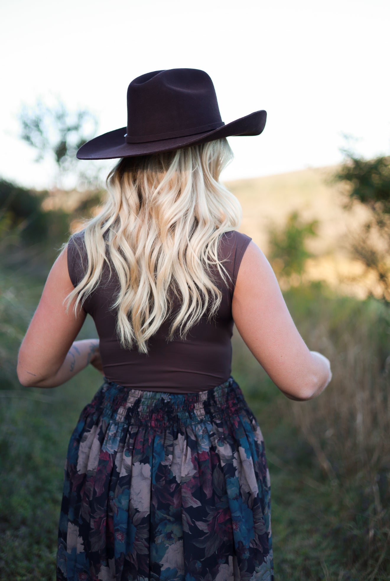 Desert Muse Bodysuit- Brown