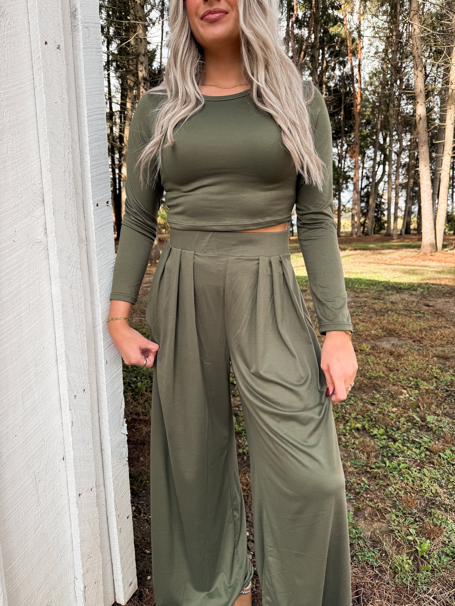 Sandstone Lounge Set - Matcha