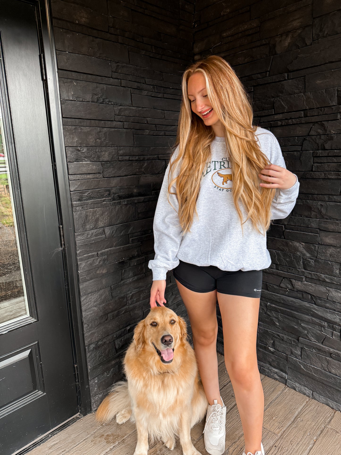 Oversized Club Retriever Crewneck