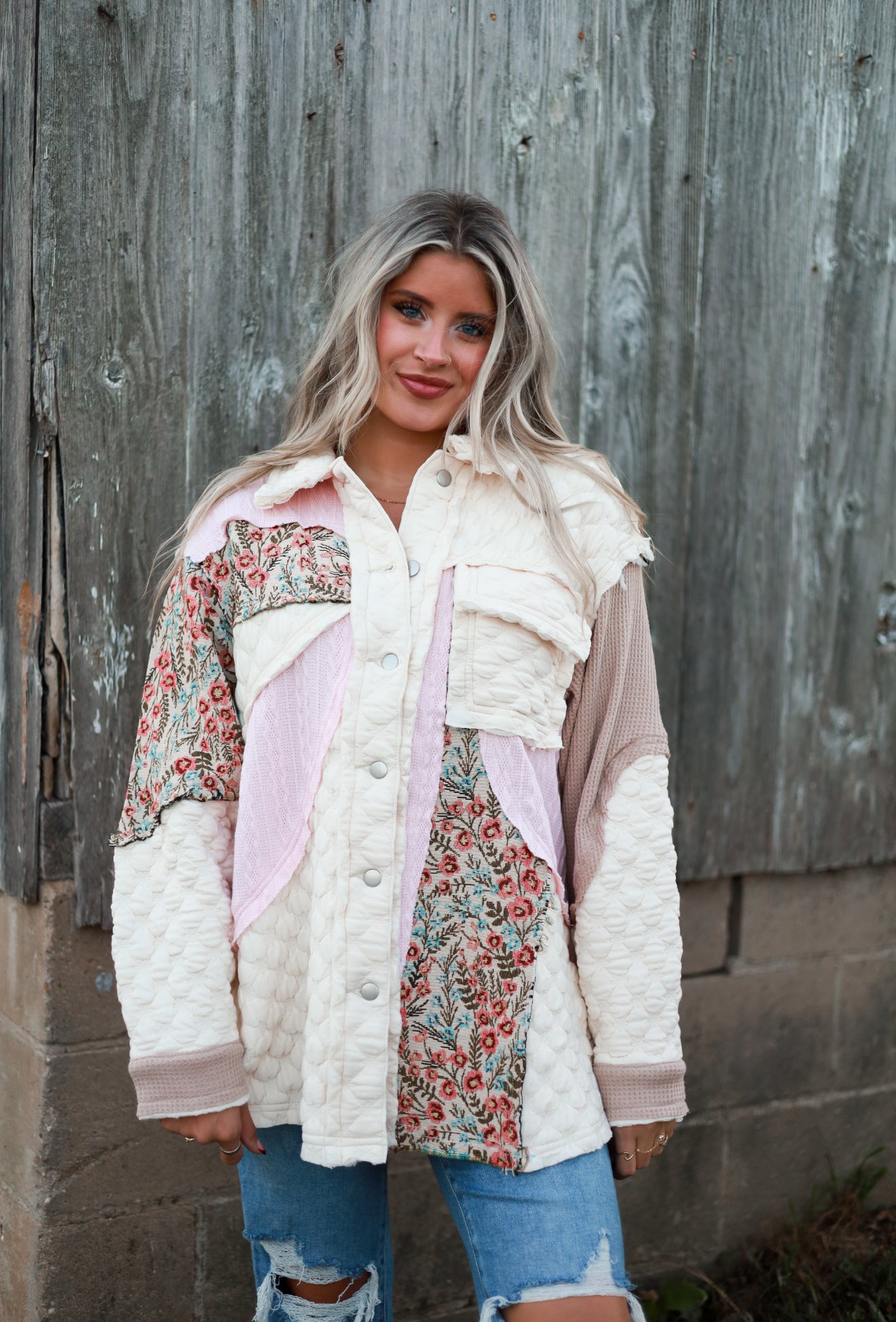 Prairie Blossom Quilted Jacket