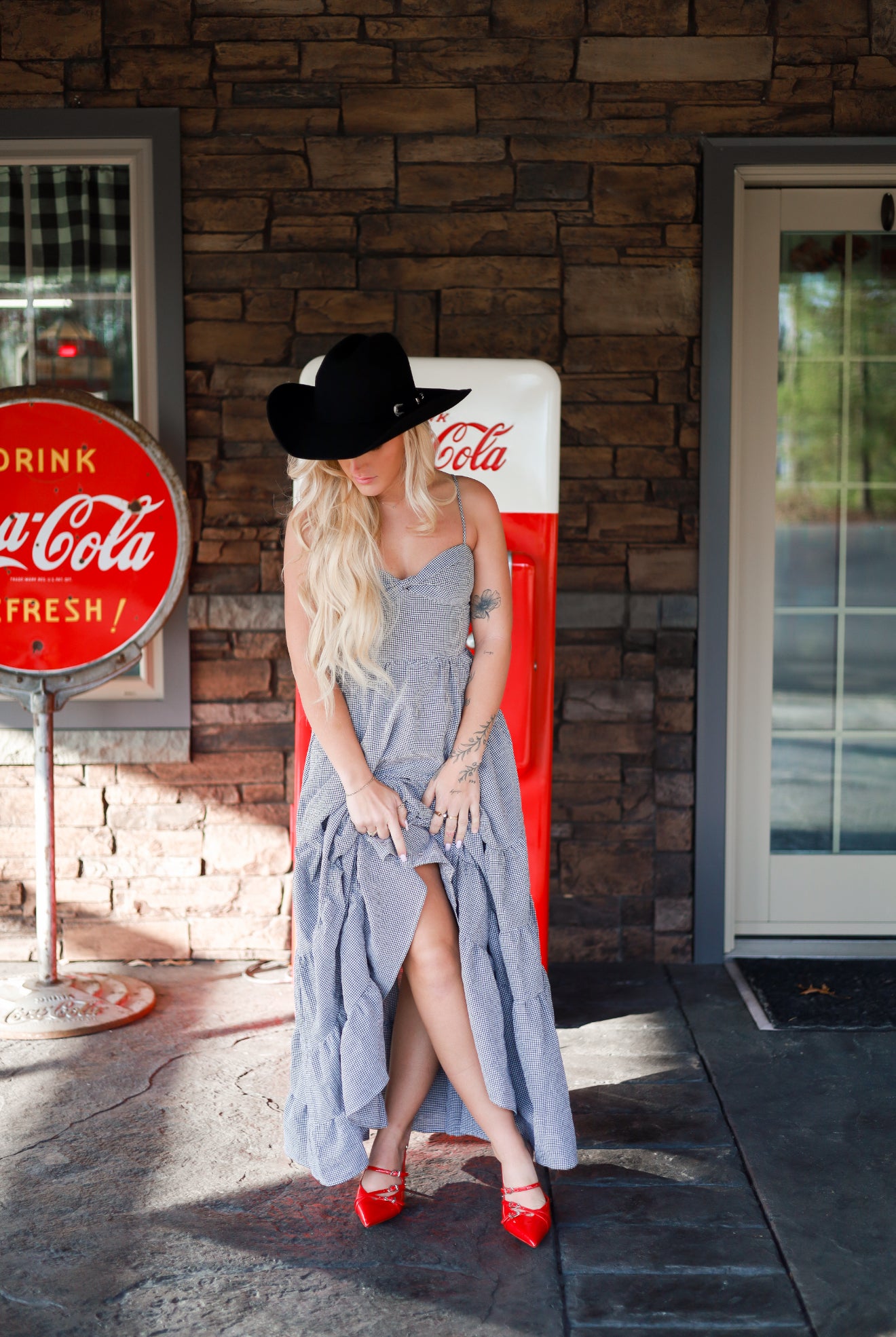 Hometown Honey Maxi Dress - Blackberry