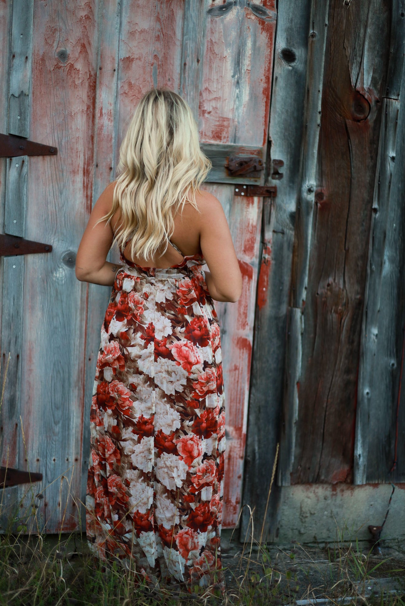 Wild Rose Maxi Dress