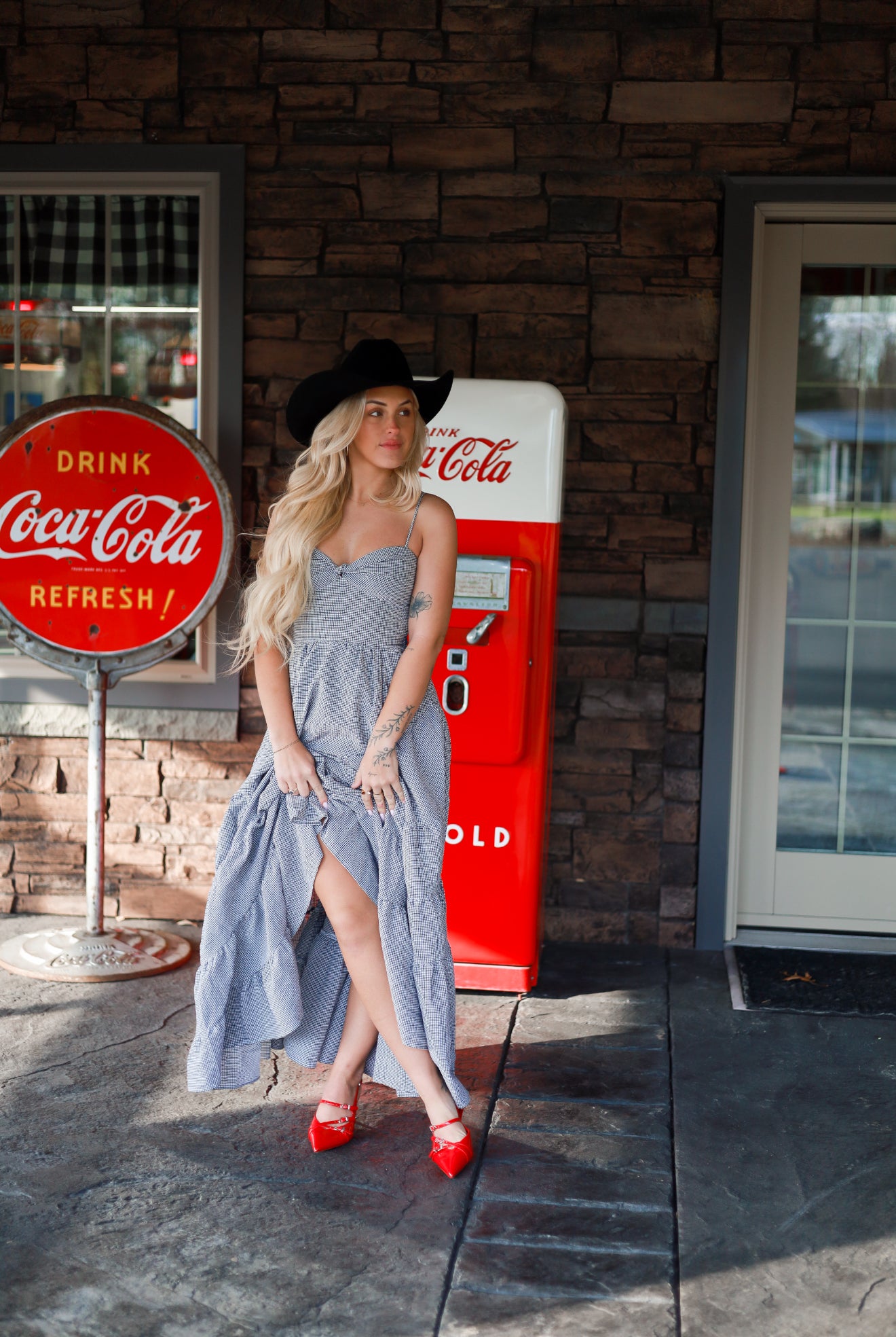 Hometown Honey Maxi Dress - Blackberry