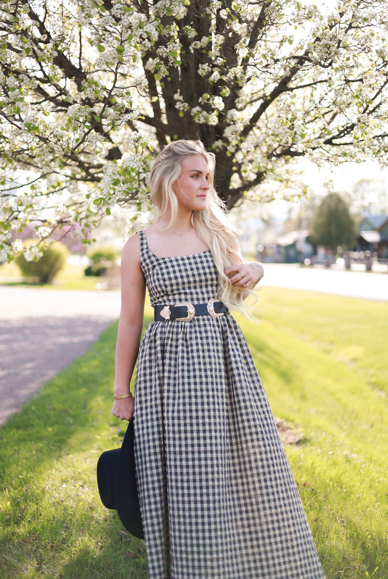 Daydream Maxi Dress - Gingham