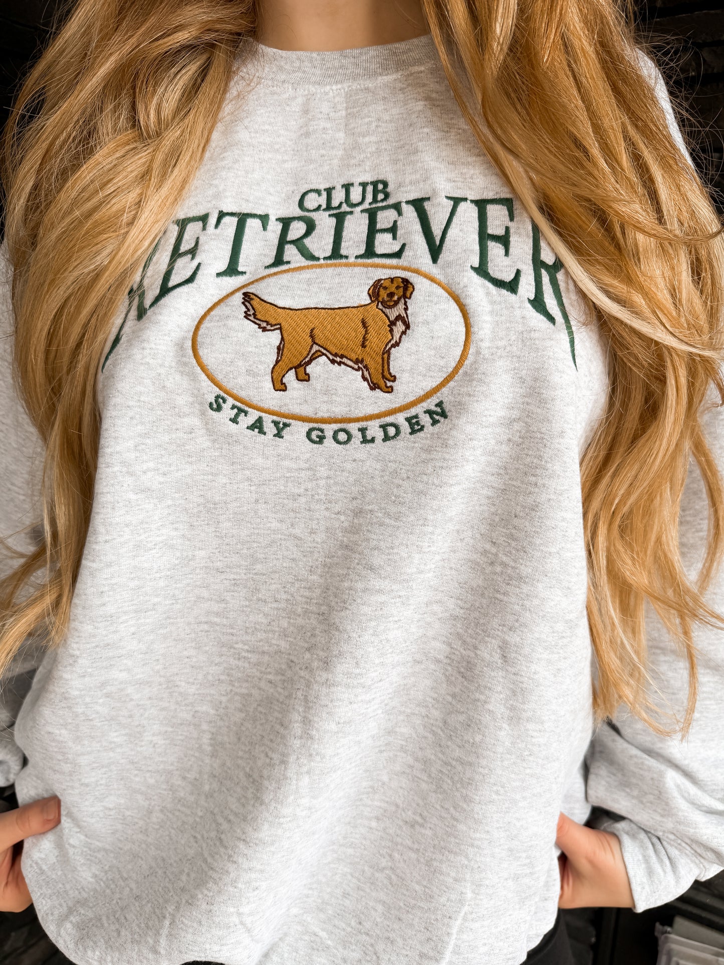 Oversized Club Retriever Crewneck