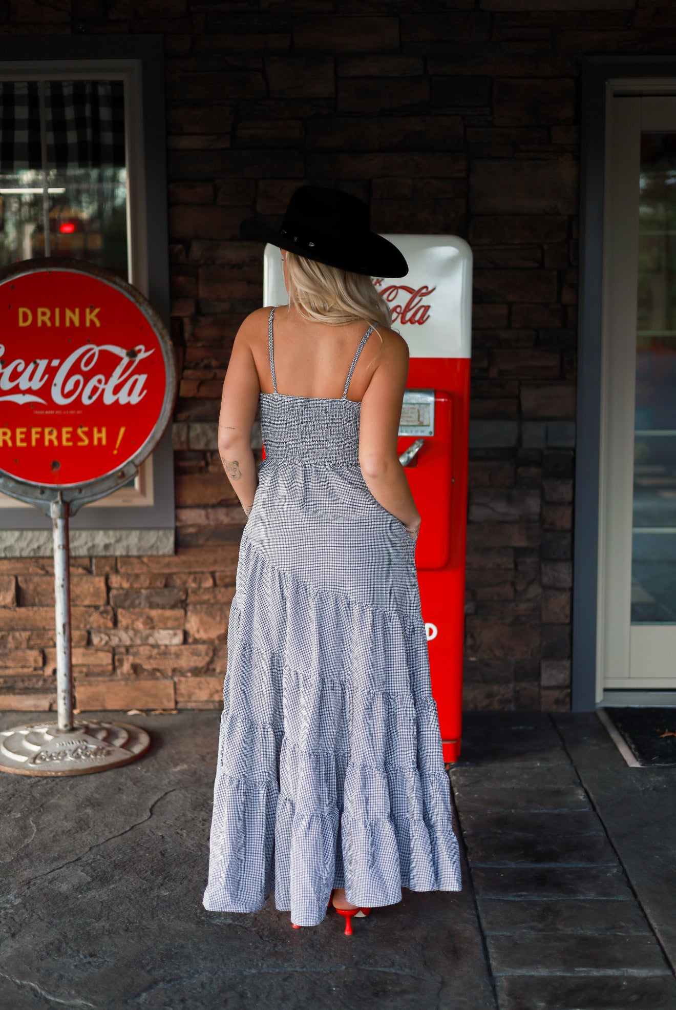 Hometown Honey Maxi Dress - Blackberry