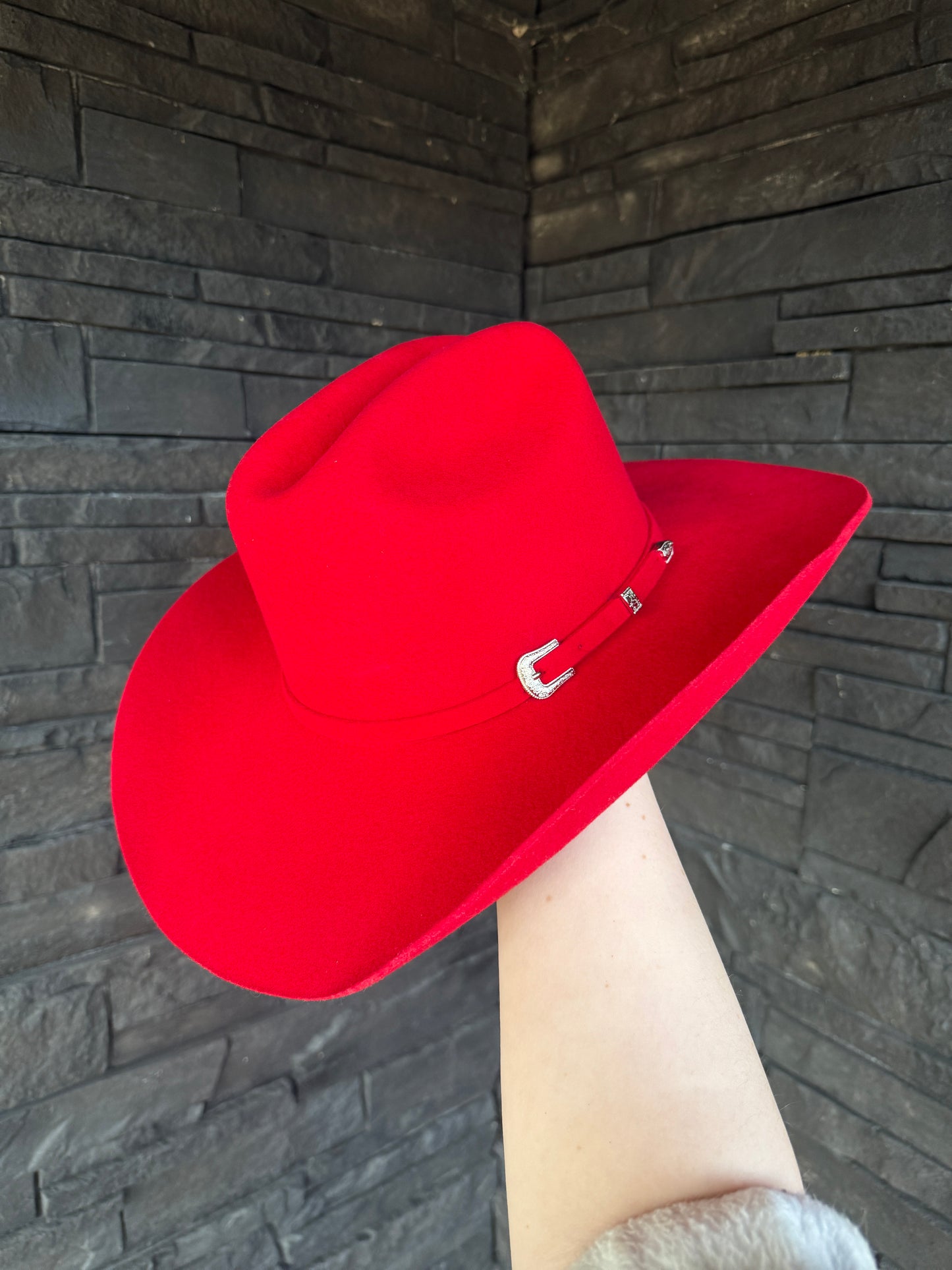 Lone Star Cowboy Hat - Red