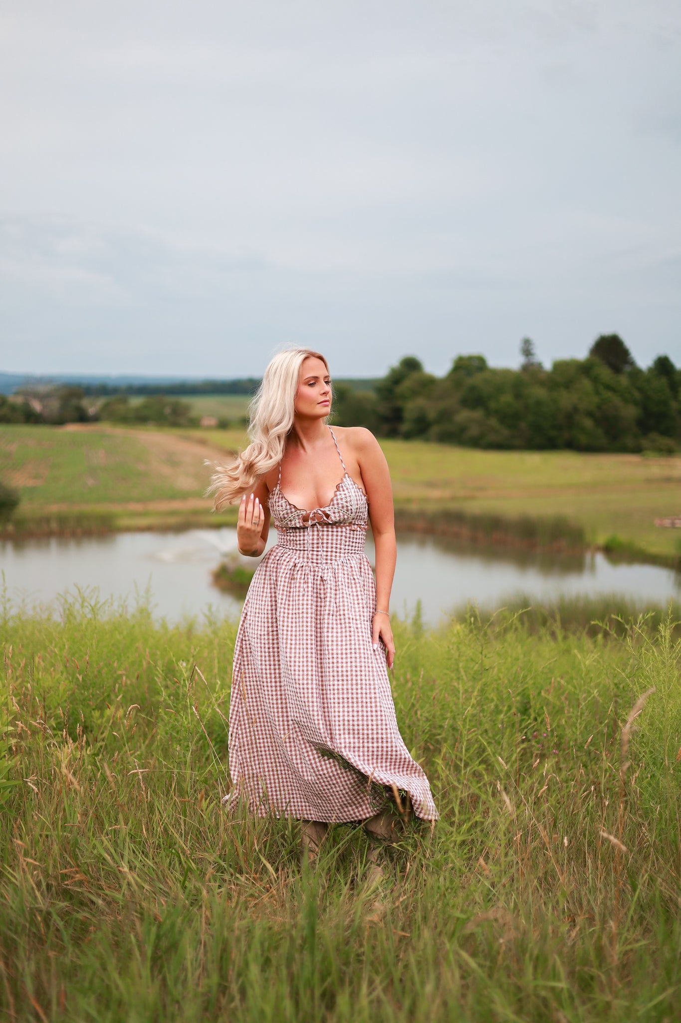 Clover Cottage Midi Dress