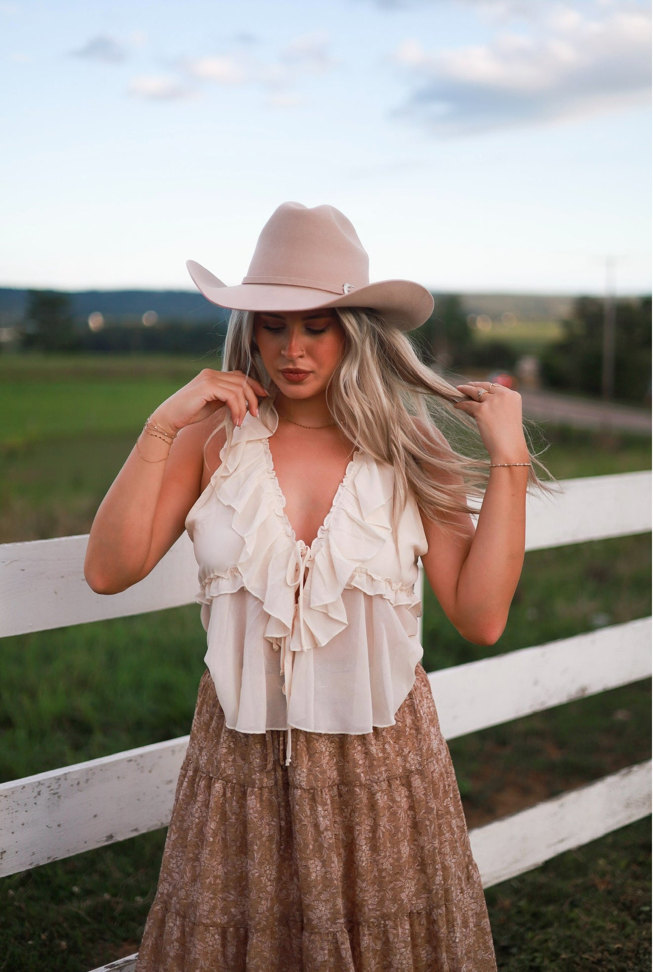 Cottage Cream Top
