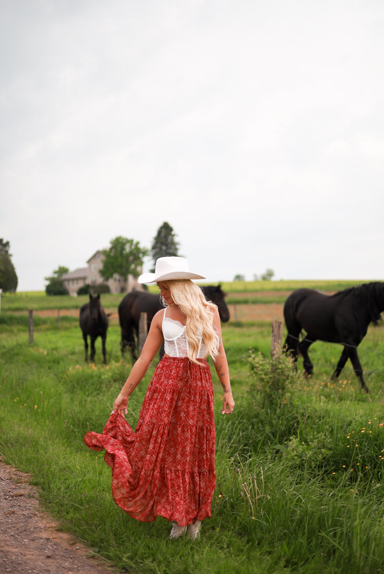 Wanderlust Skirt - Rust