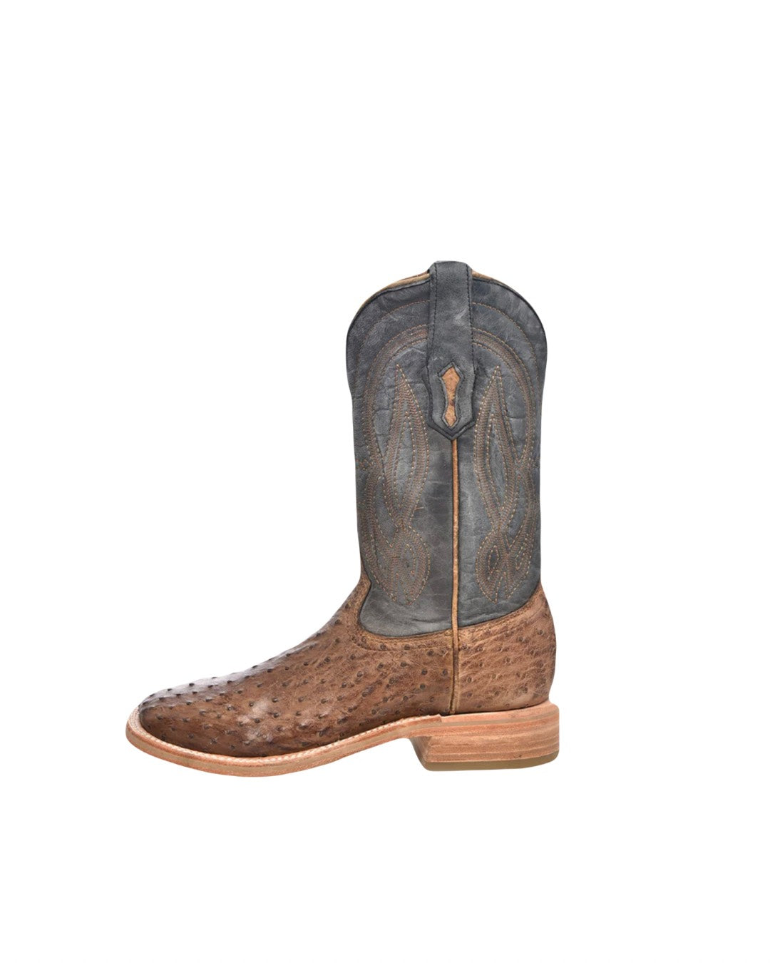 CORRAL - NAVY OSTRICH