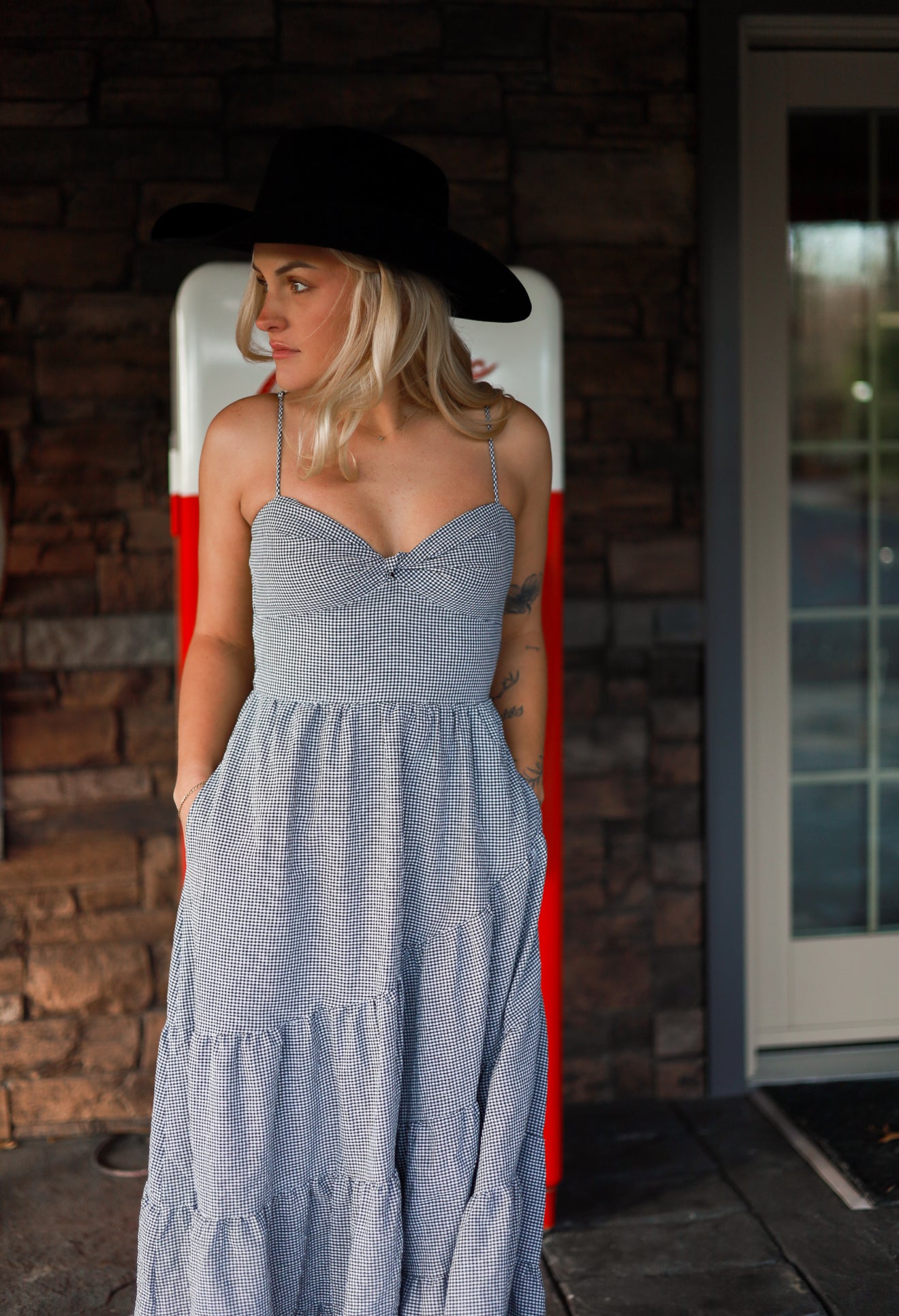Hometown Honey Maxi Dress - Blackberry
