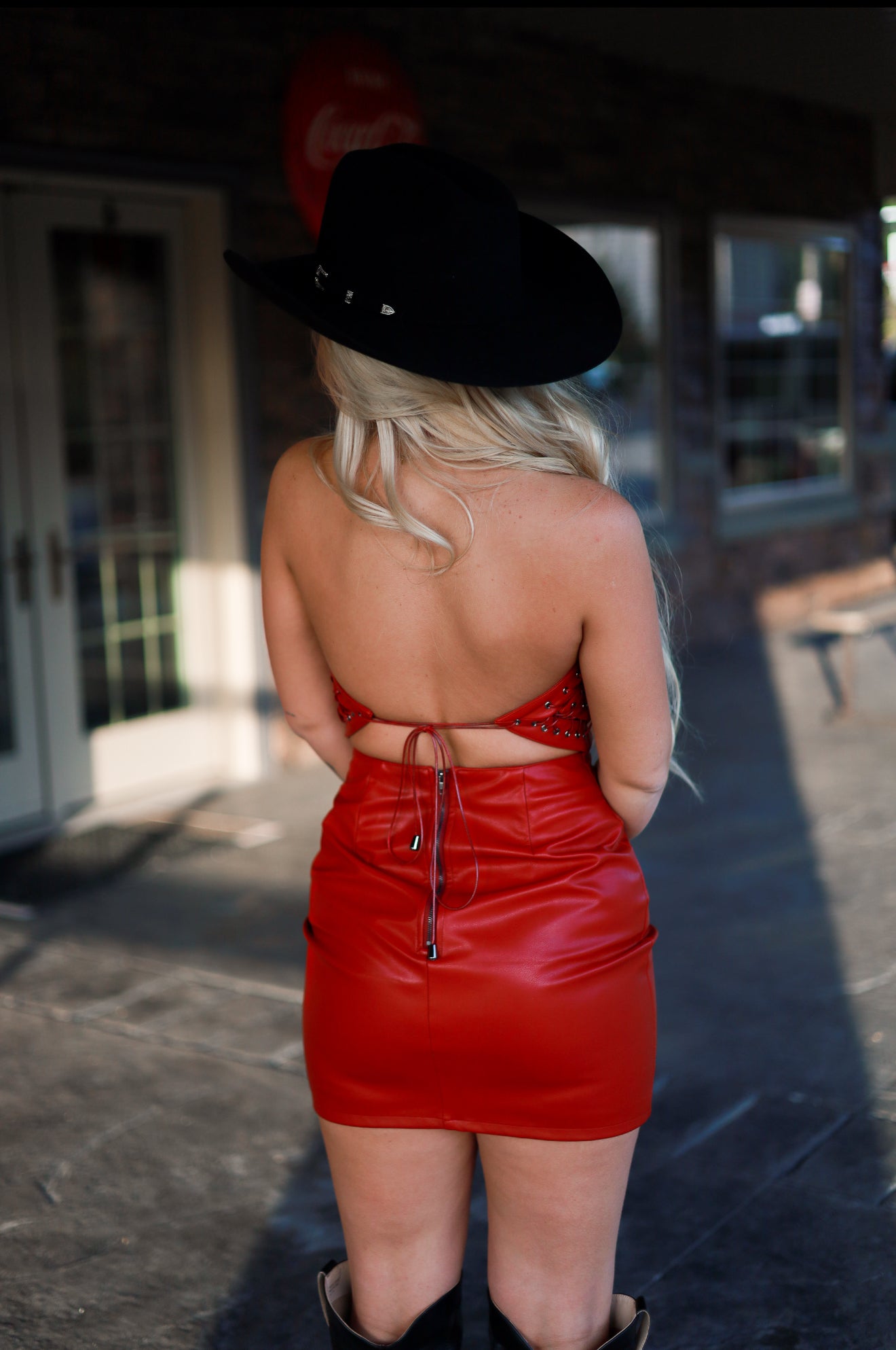 Hot Shot Halter Mini Dress