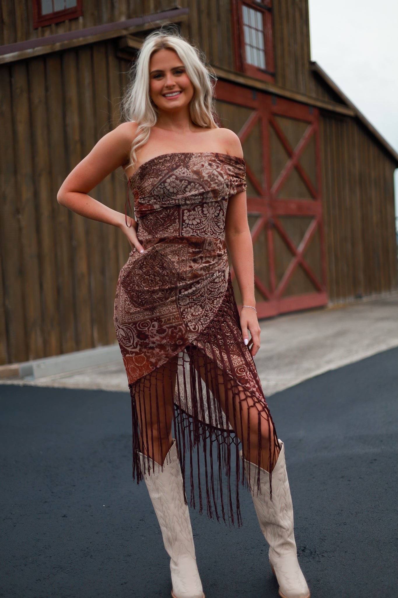 Reverie Fringe Dress