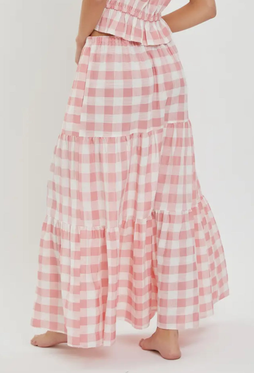 Strawberry Shortcake Maxi Skirt