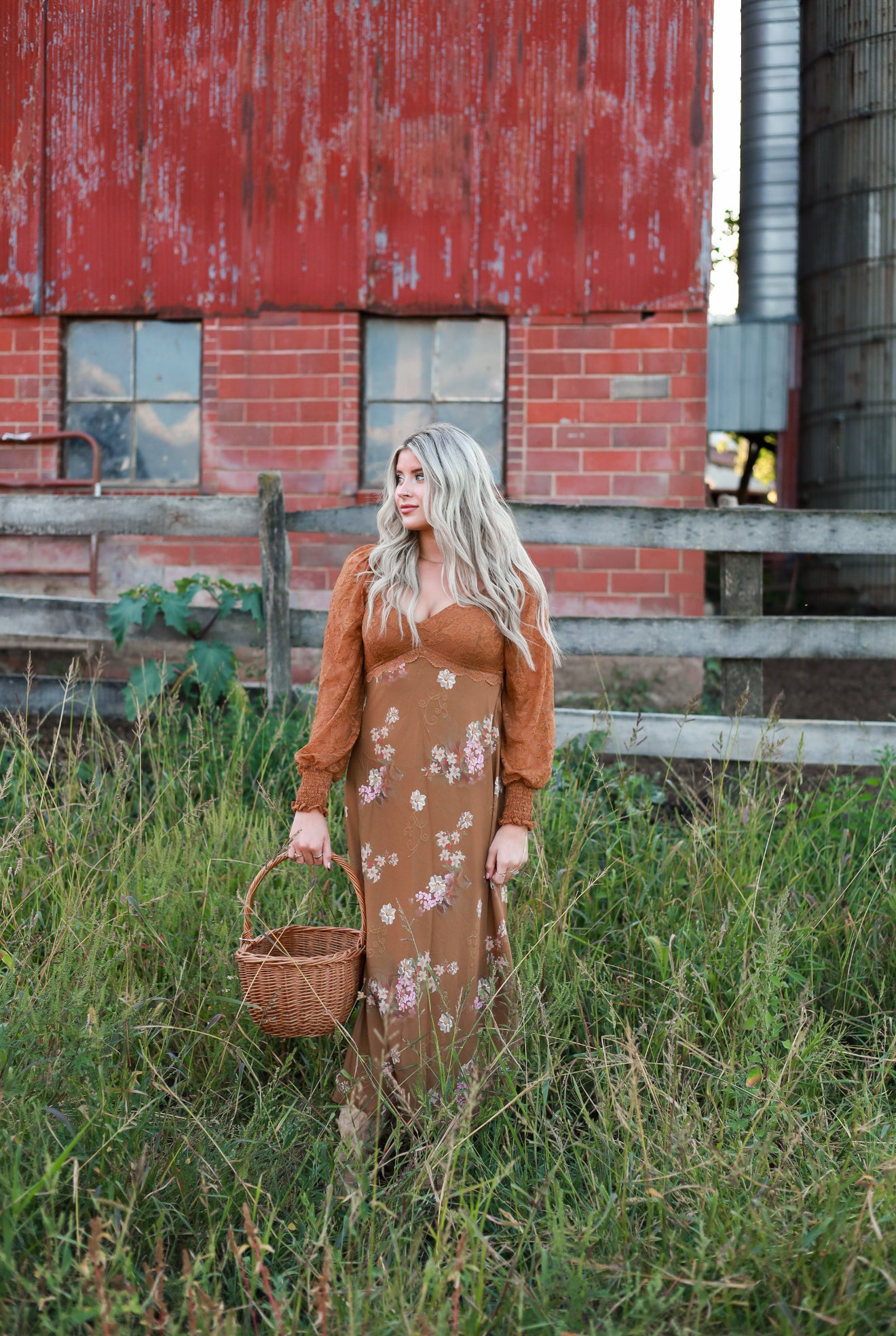 Gingercream Lace Maxi Dress
