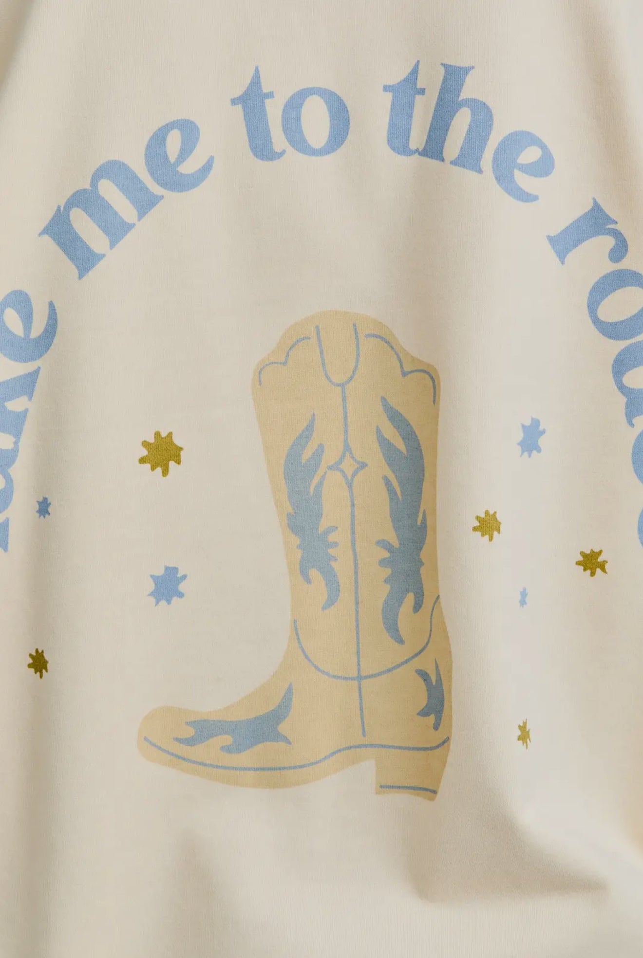 Take Me To The Rodeo Oversized Sweatshirt