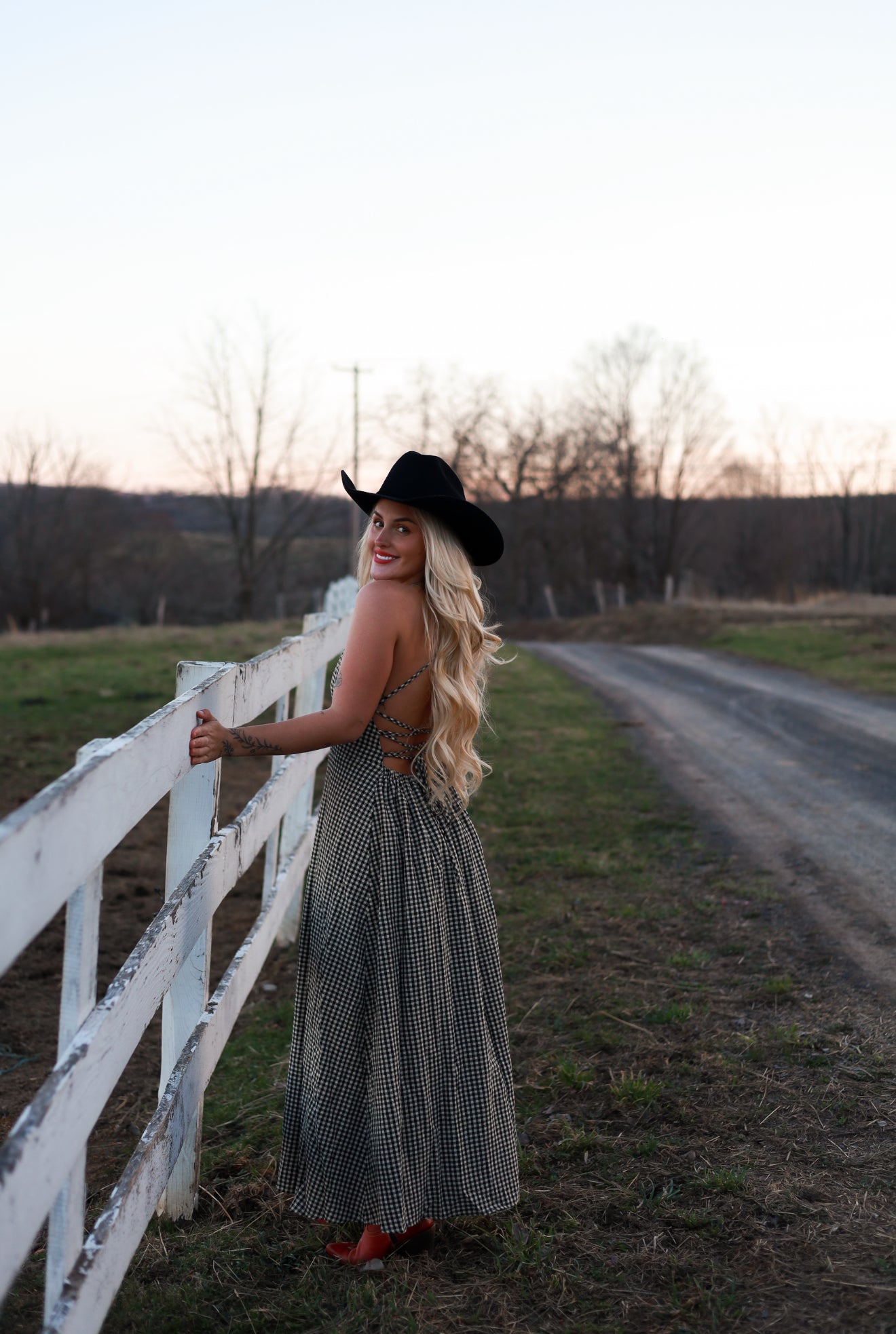 Homestead Gingham Dress