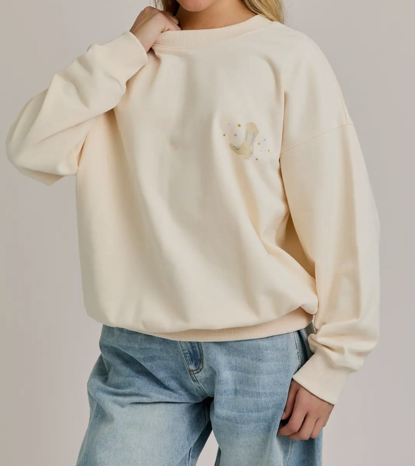 Take Me To The Rodeo Oversized Sweatshirt