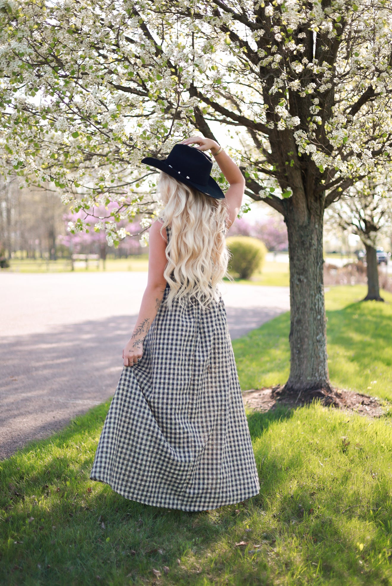 Daydream Maxi Dress - Gingham