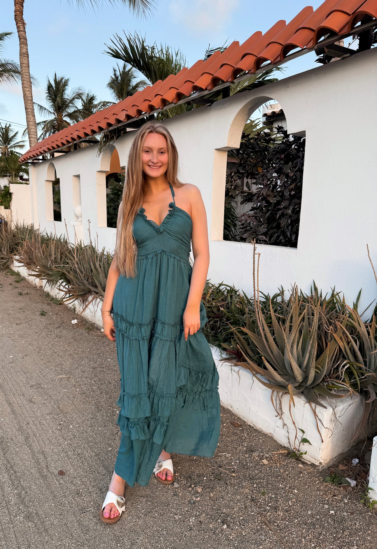 Western Shore Maxi- Teal