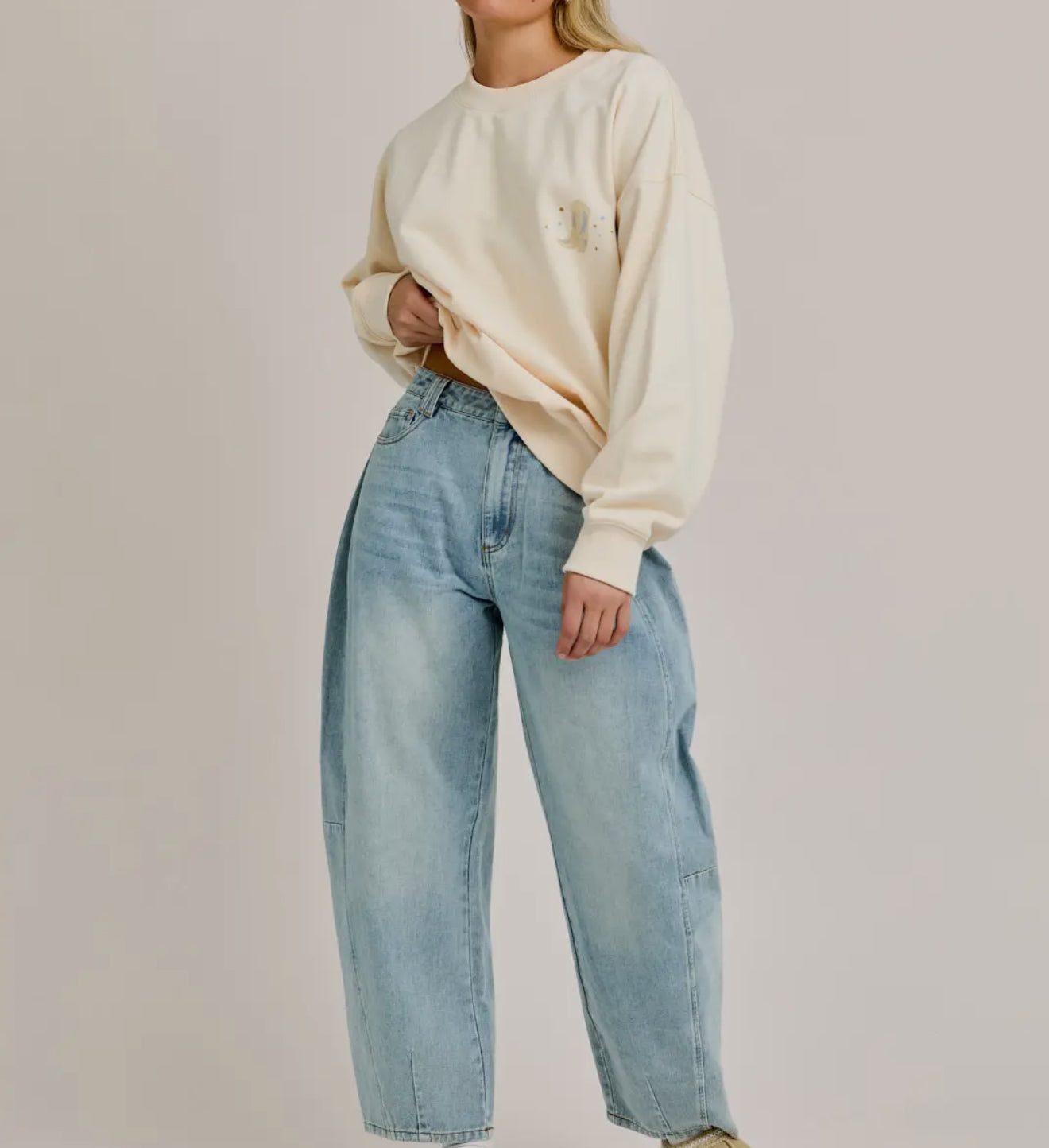Take Me To The Rodeo Oversized Sweatshirt