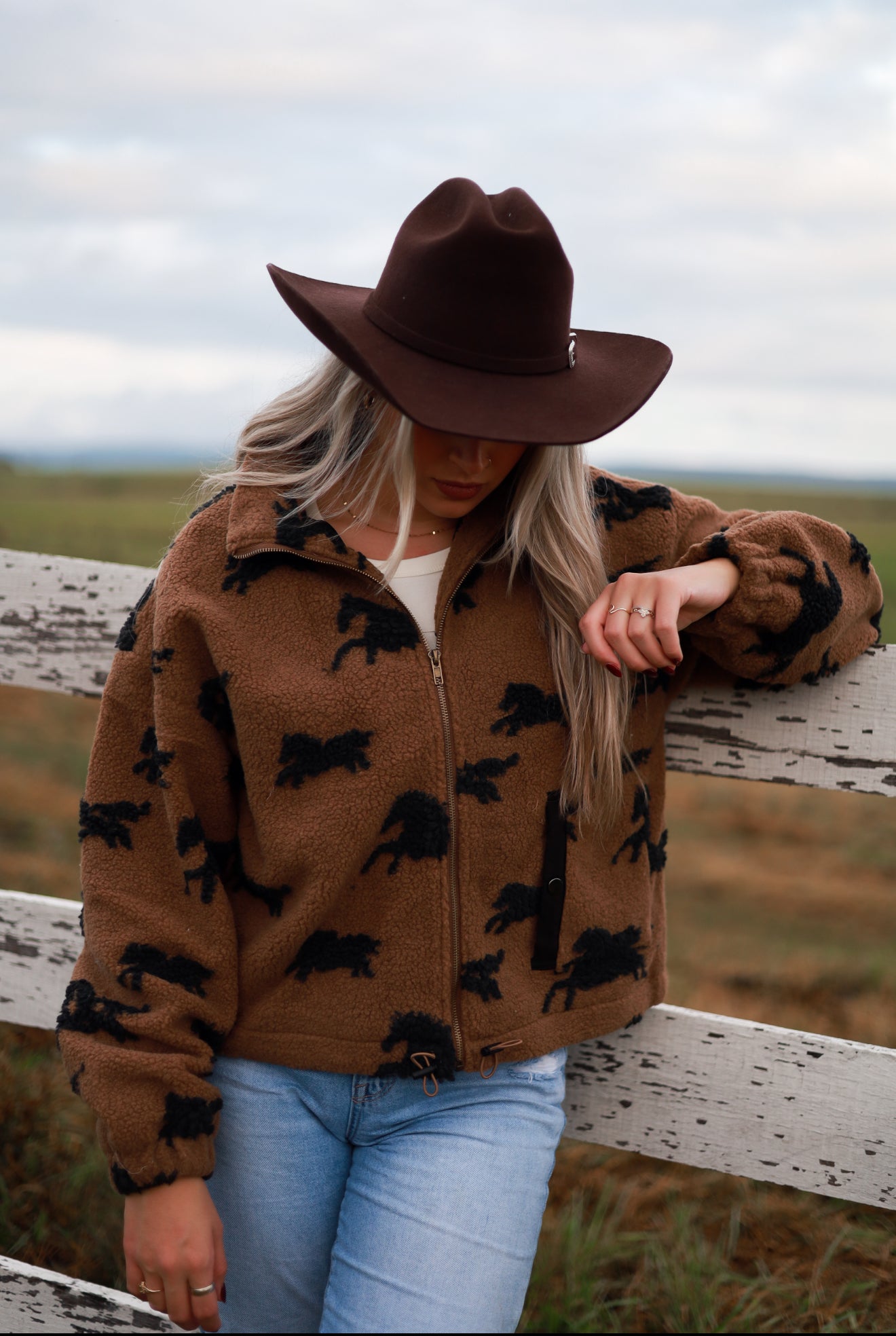 Mustang Zip Up