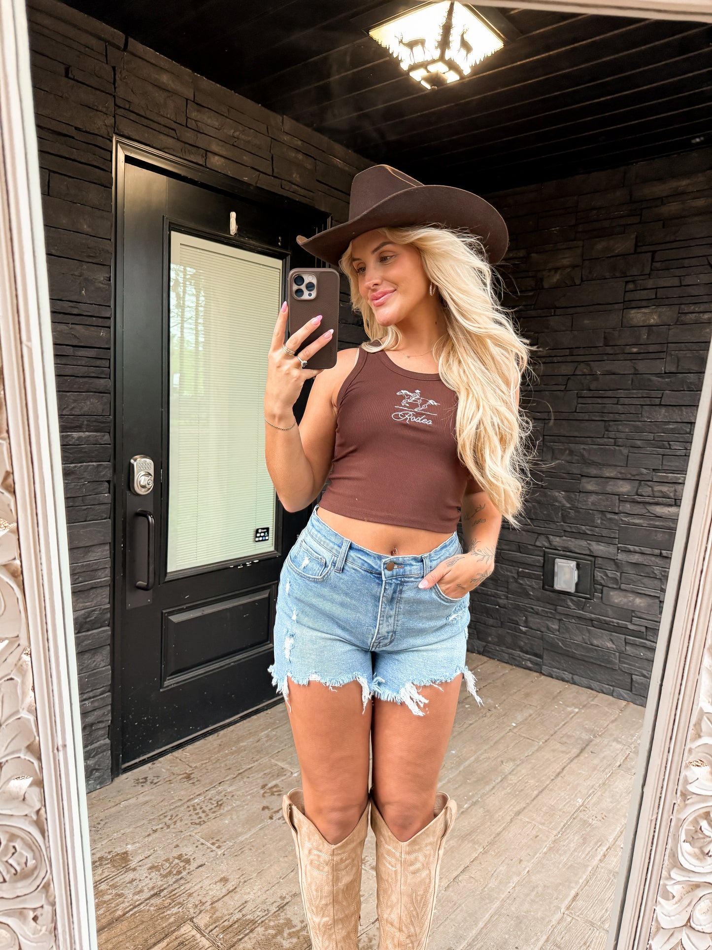 Rodeo Ribbed Tank