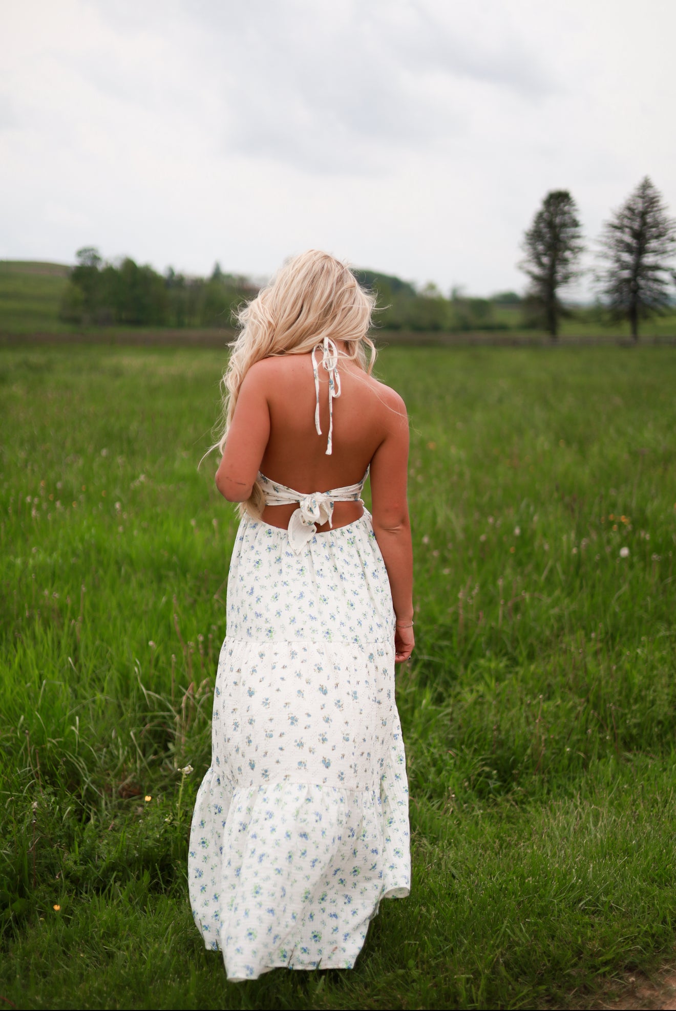 Farmstead Floral Maxi Dress
