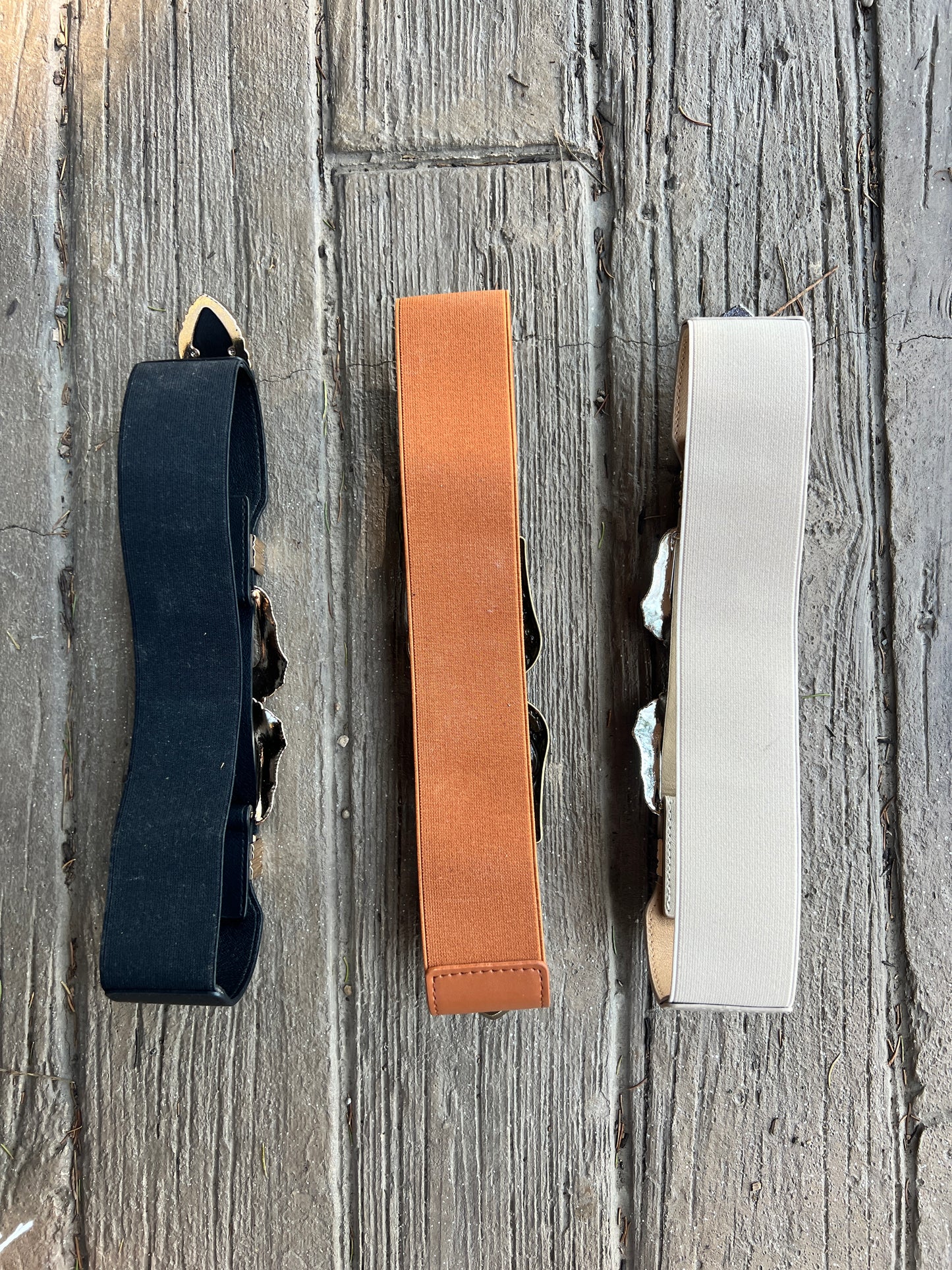 Double Buckle Western Belt - Small/Medium