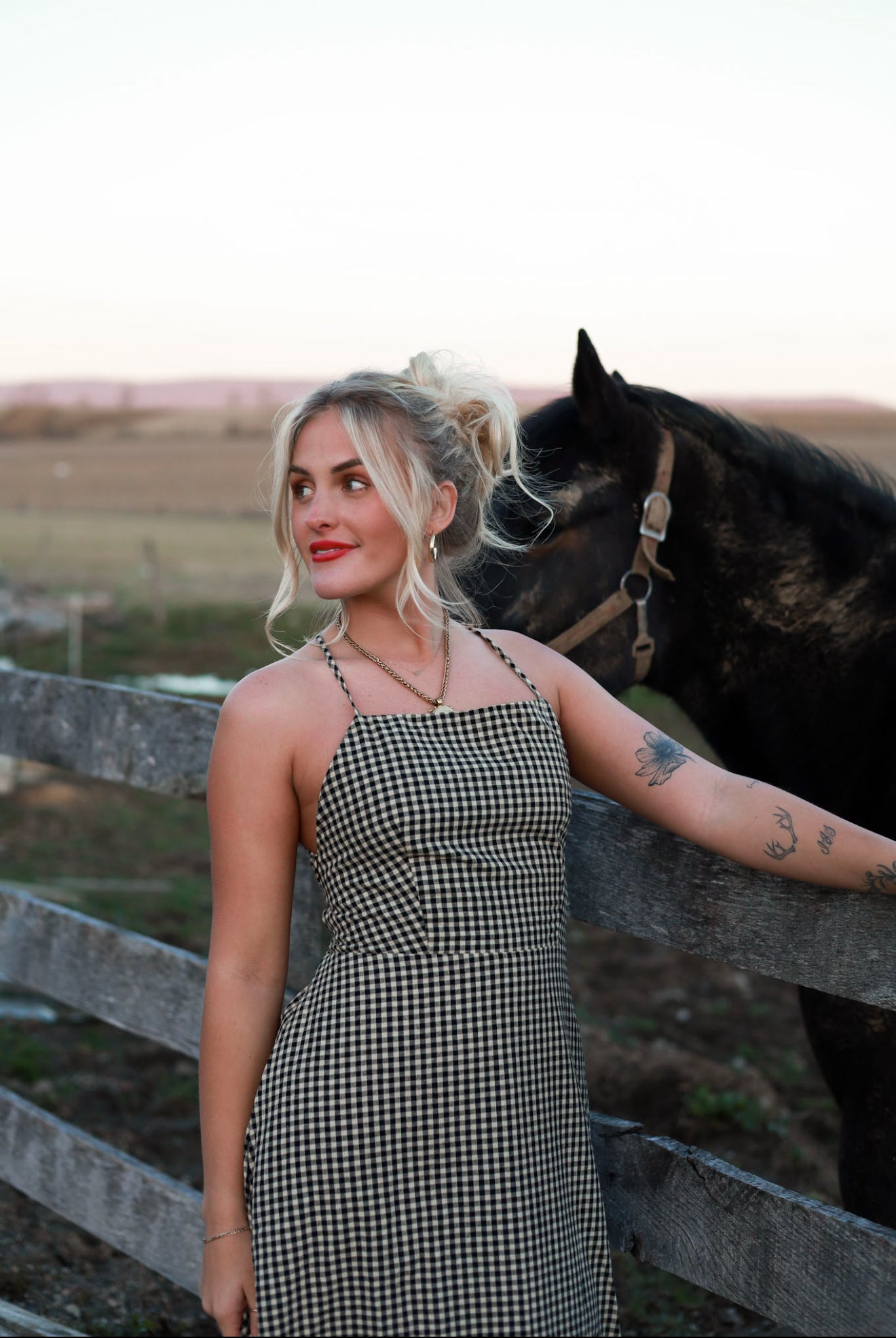 Homestead Gingham Dress