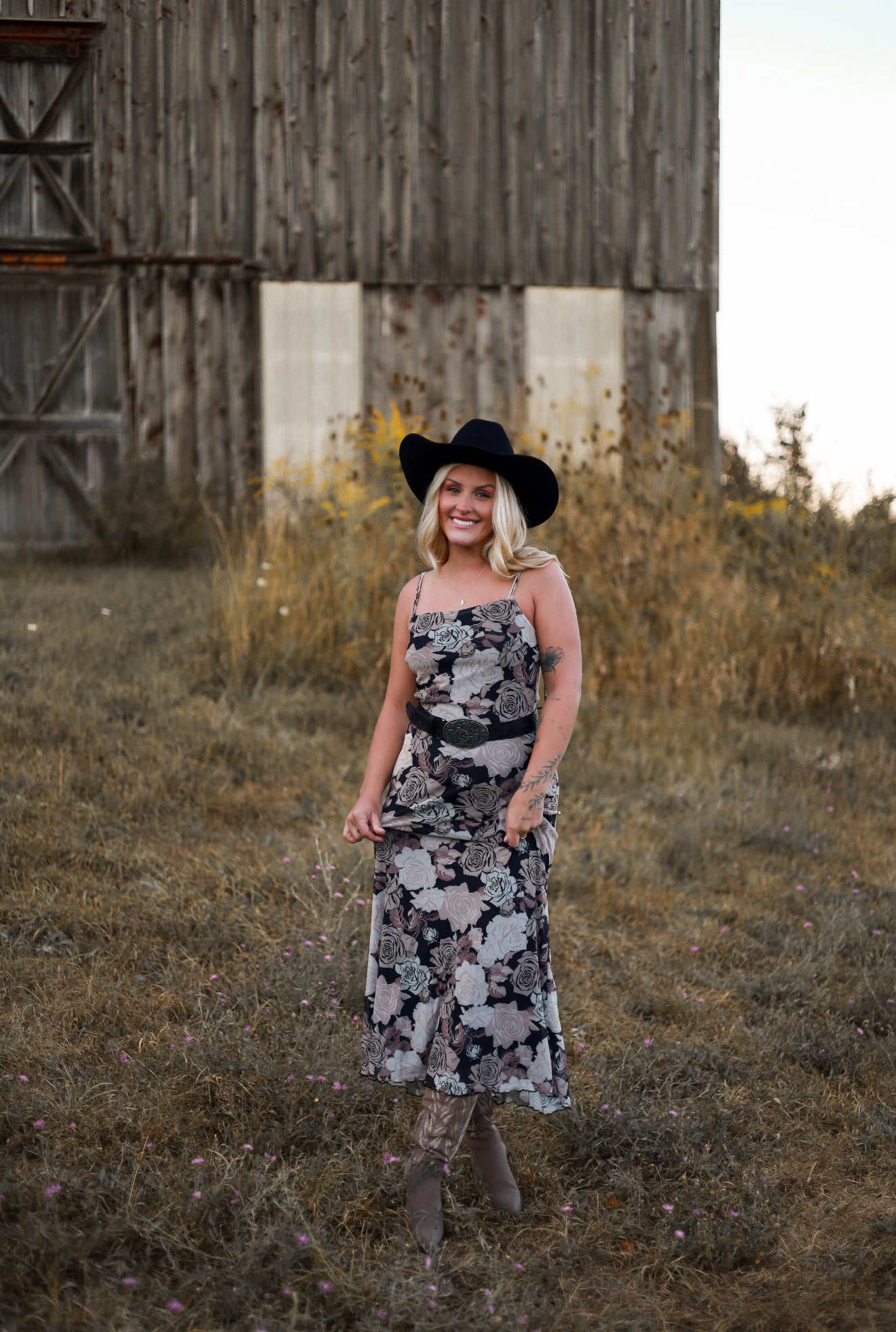 On The Range Midi Dress - Plum