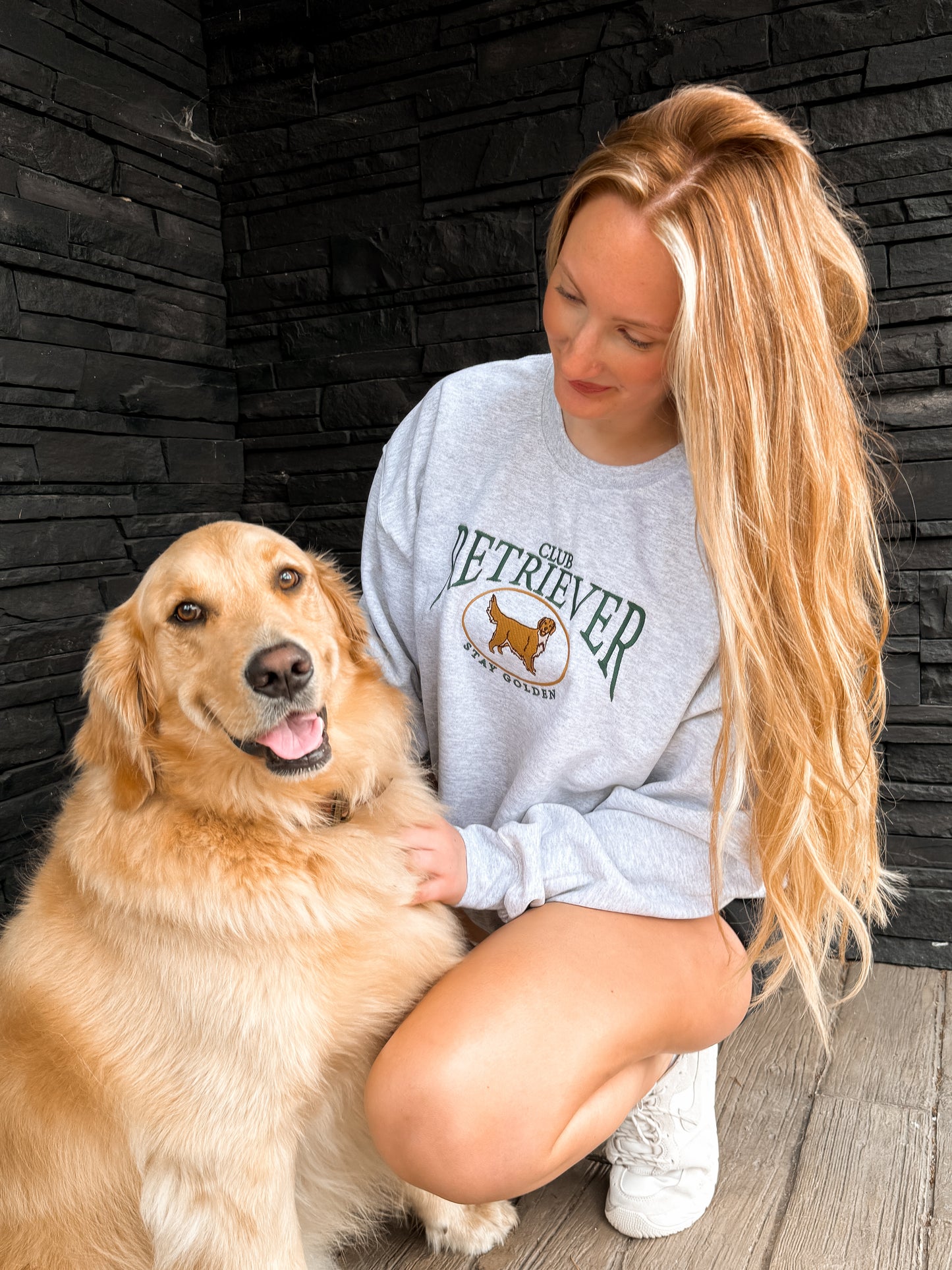 Oversized Club Retriever Crewneck