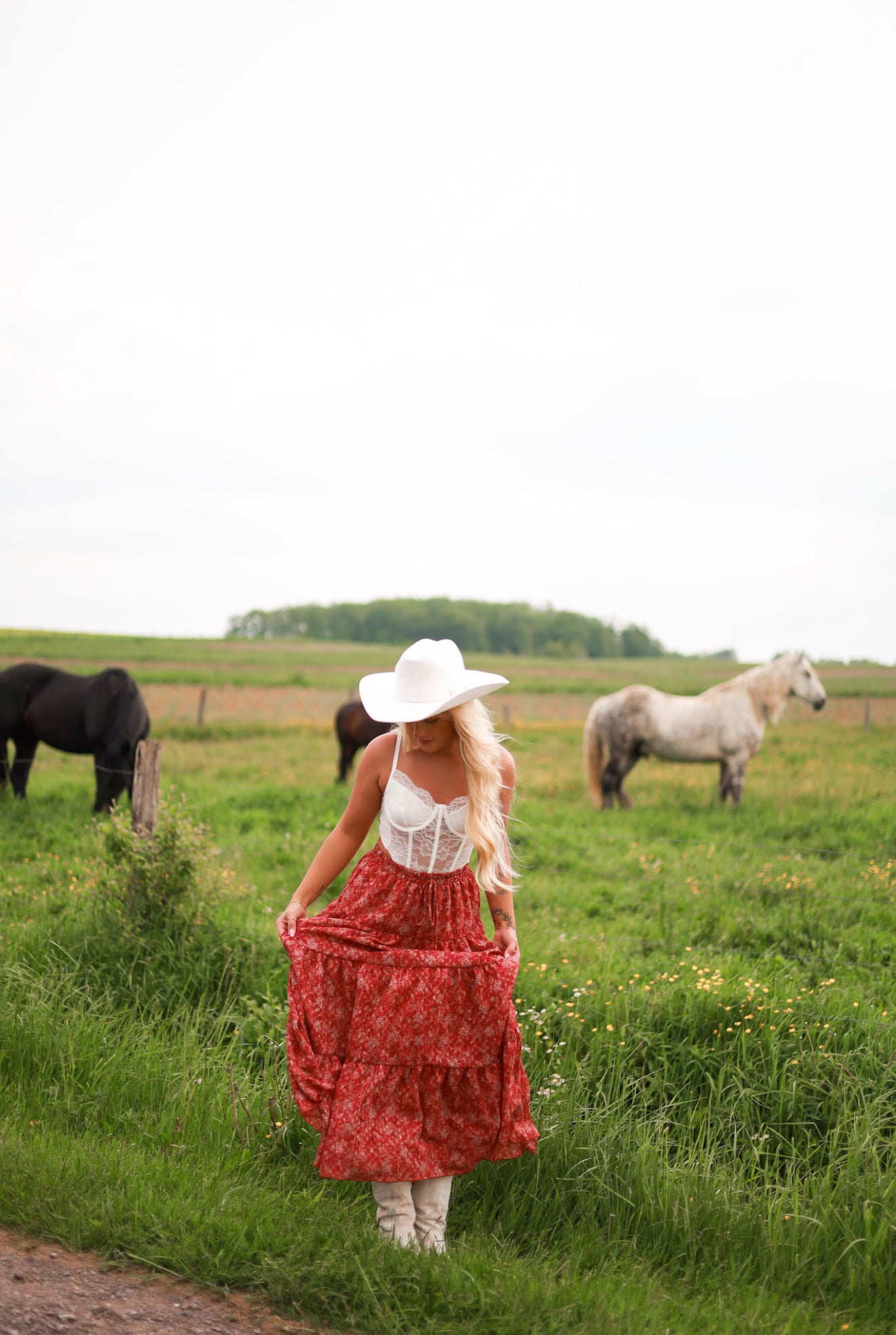 Wanderlust Skirt - Rust