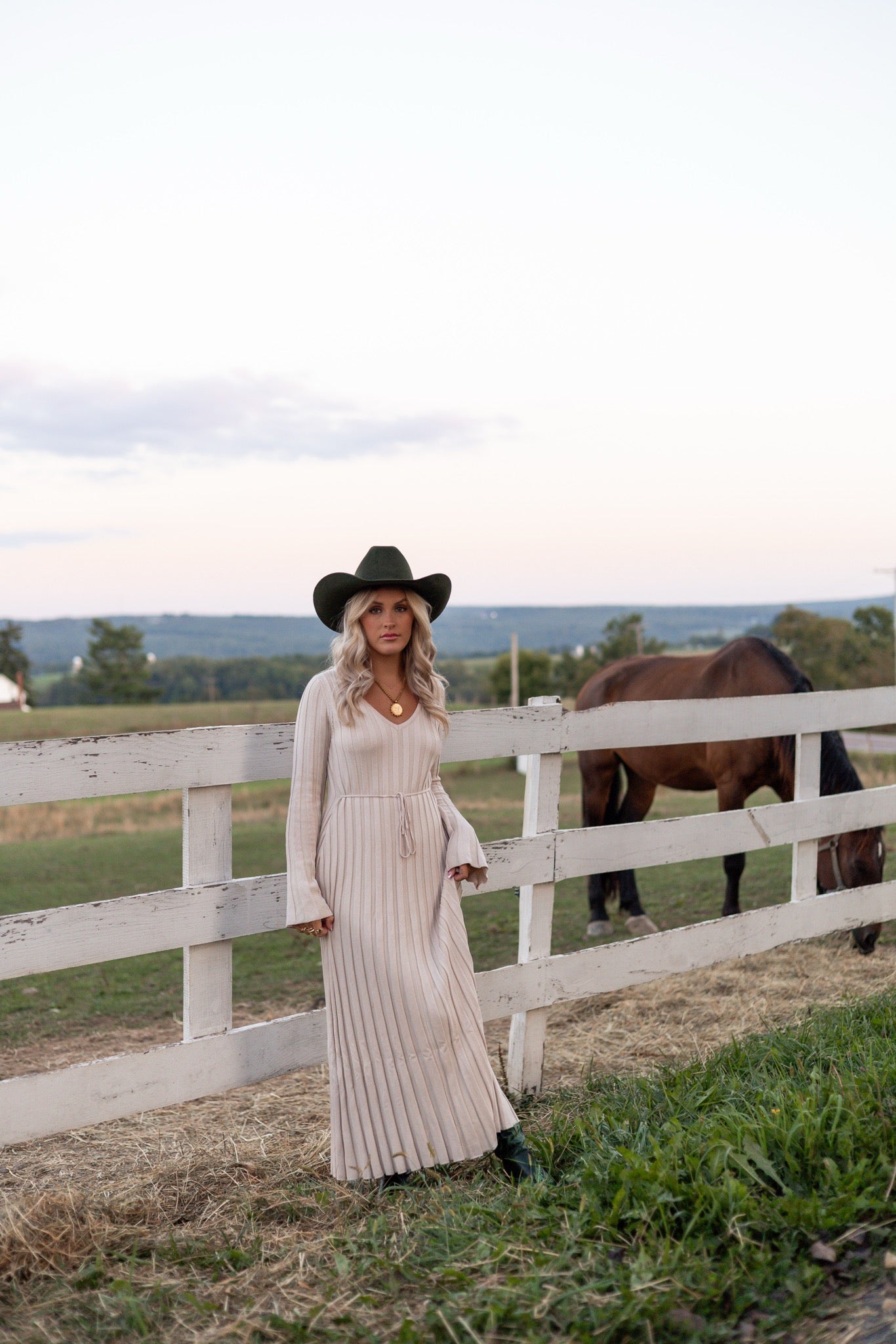 Oat Meadows Maxi Dress