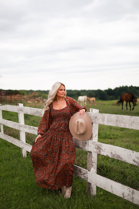 Marigold Manor Maxi Dress
