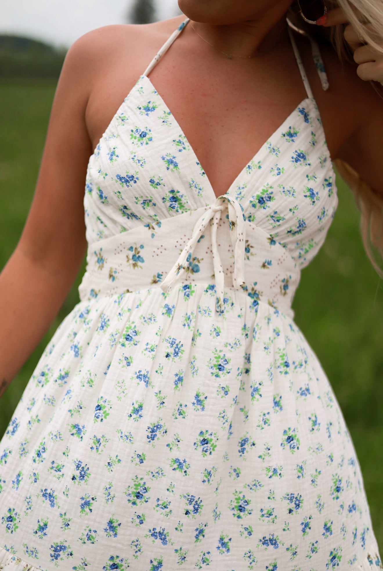 Farmstead Floral Maxi Dress
