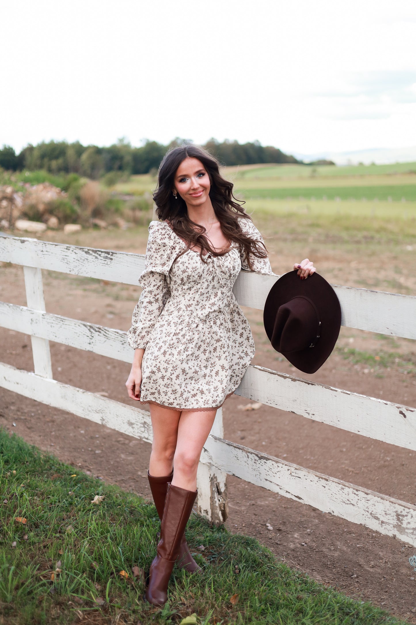 Falling For You Lace Mini Dress