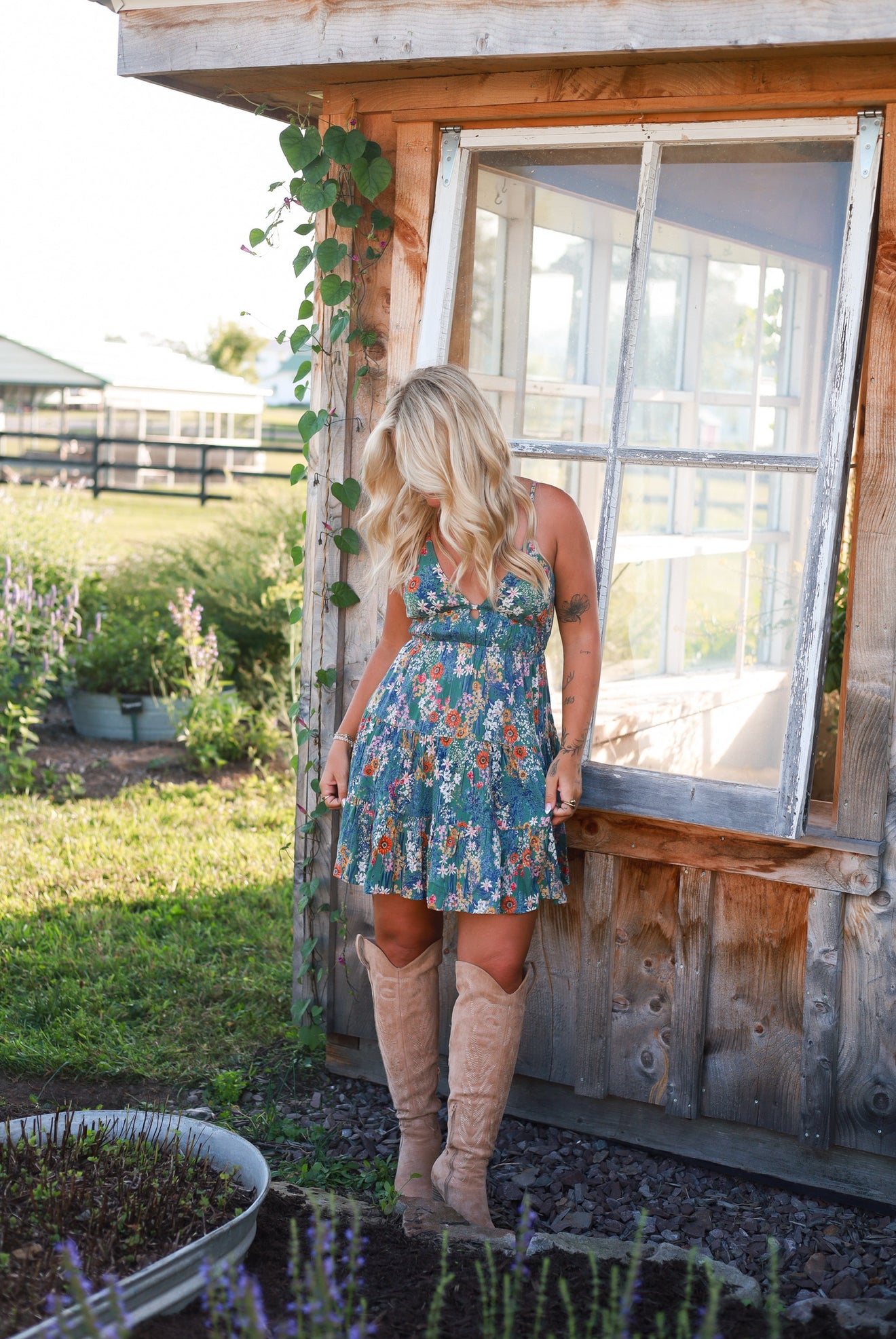 Floral Fling Mini Dress