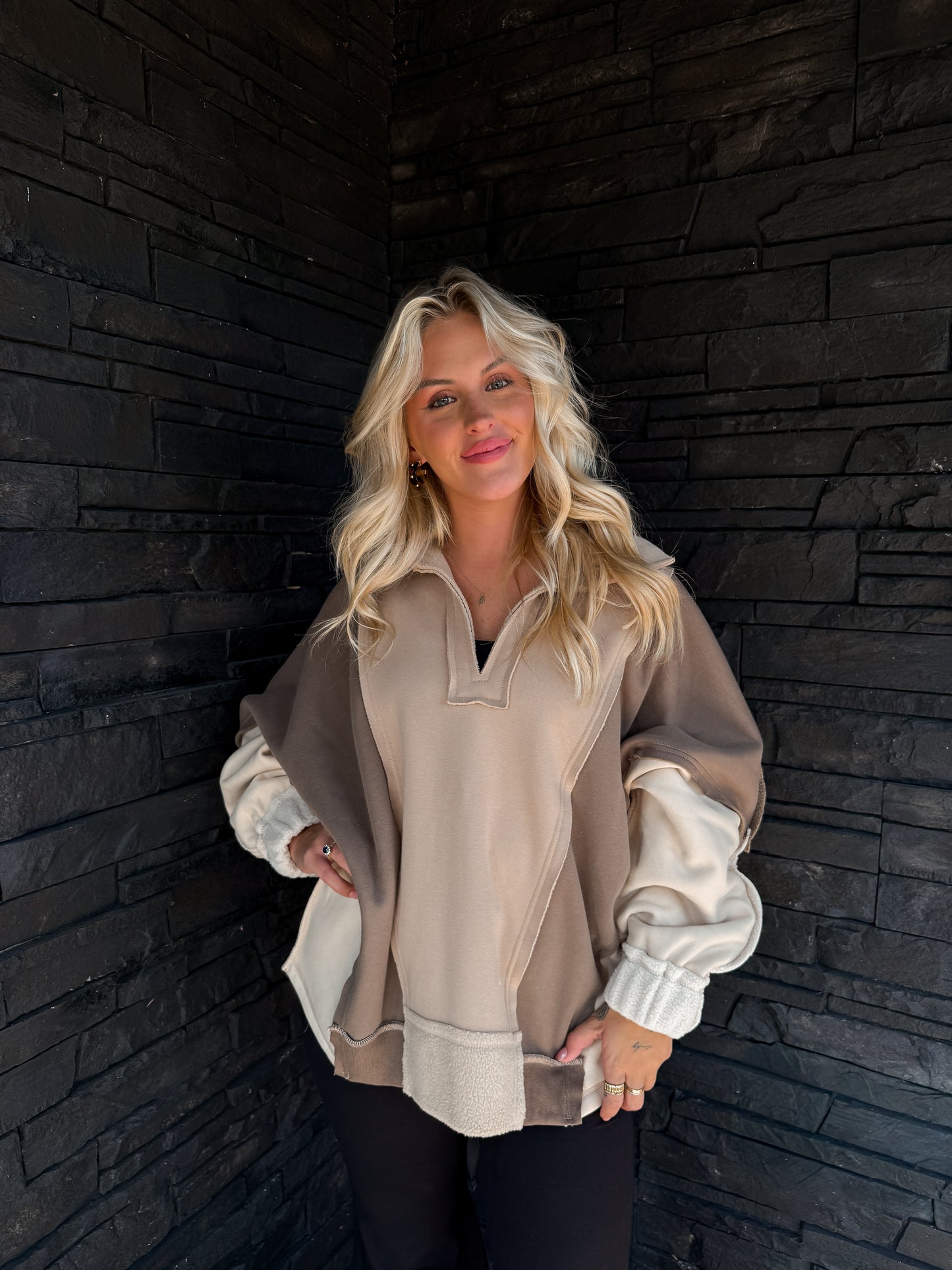 Backroad Sweatshirt - Brown Sugar