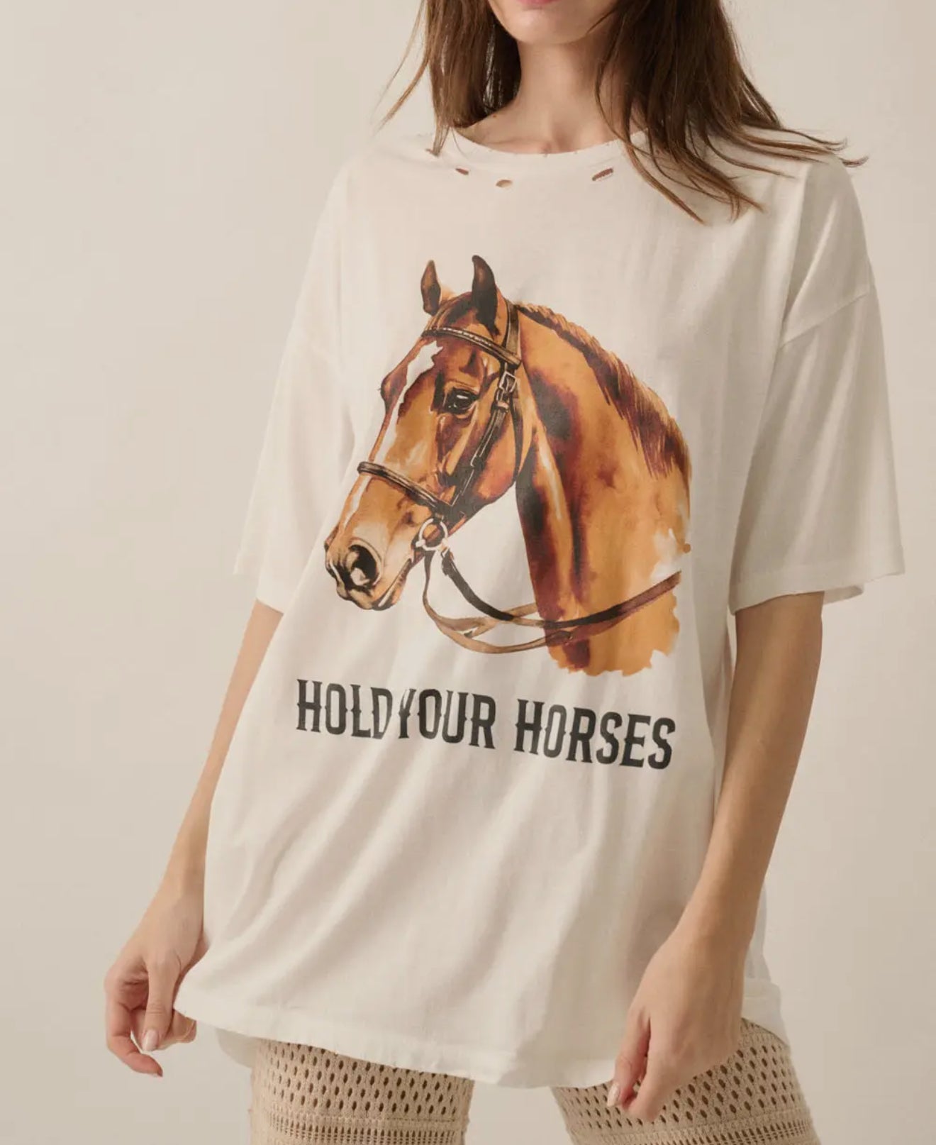 Hold Your Horses Graphic Tee