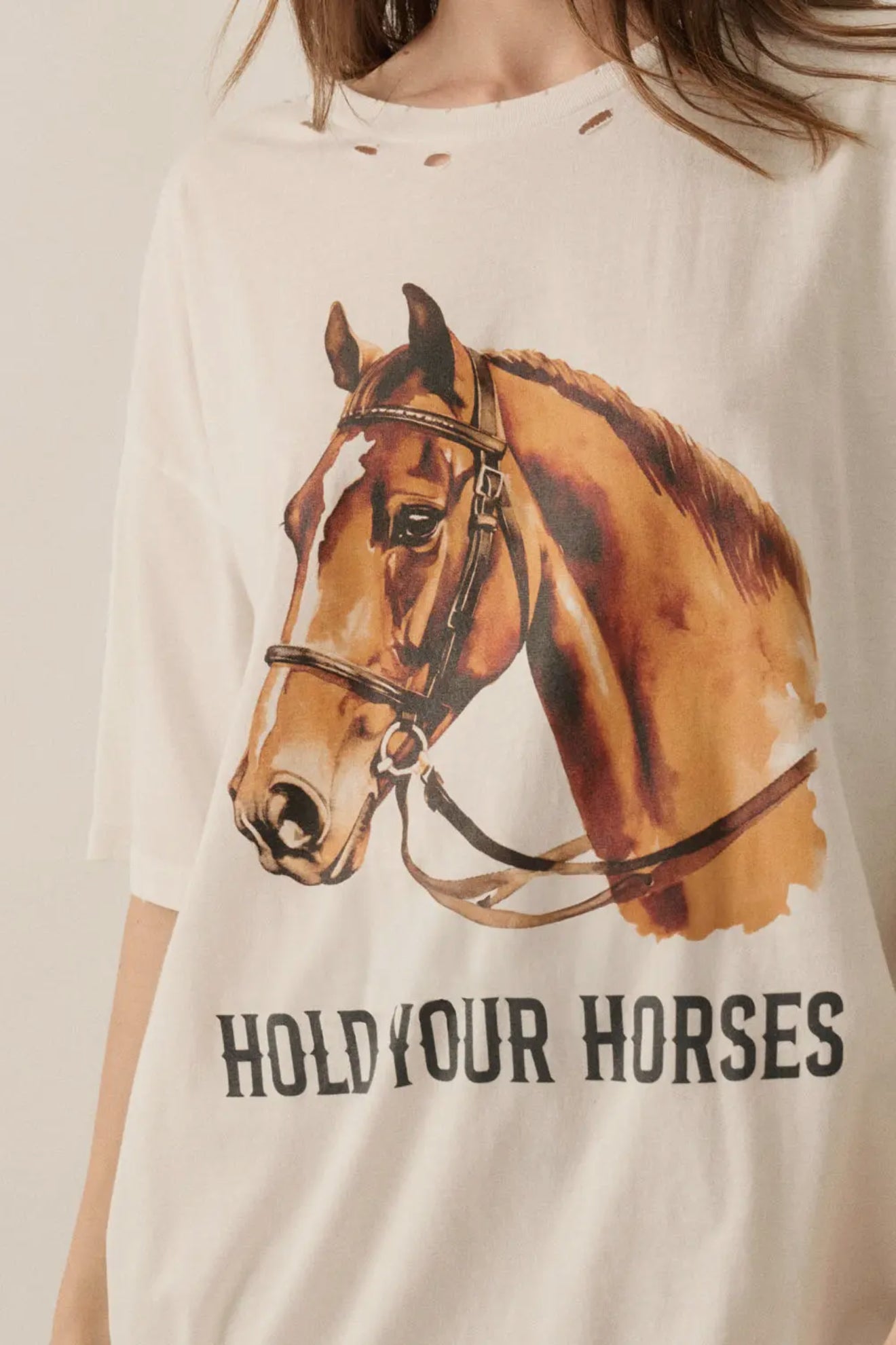Hold Your Horses Graphic Tee