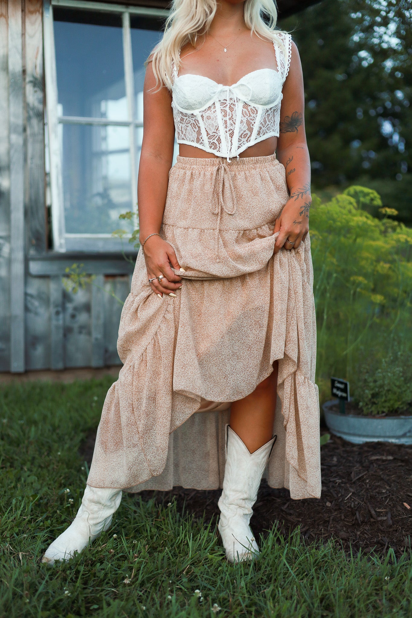 Wanderlust Maxi Skirt - Sunbeam