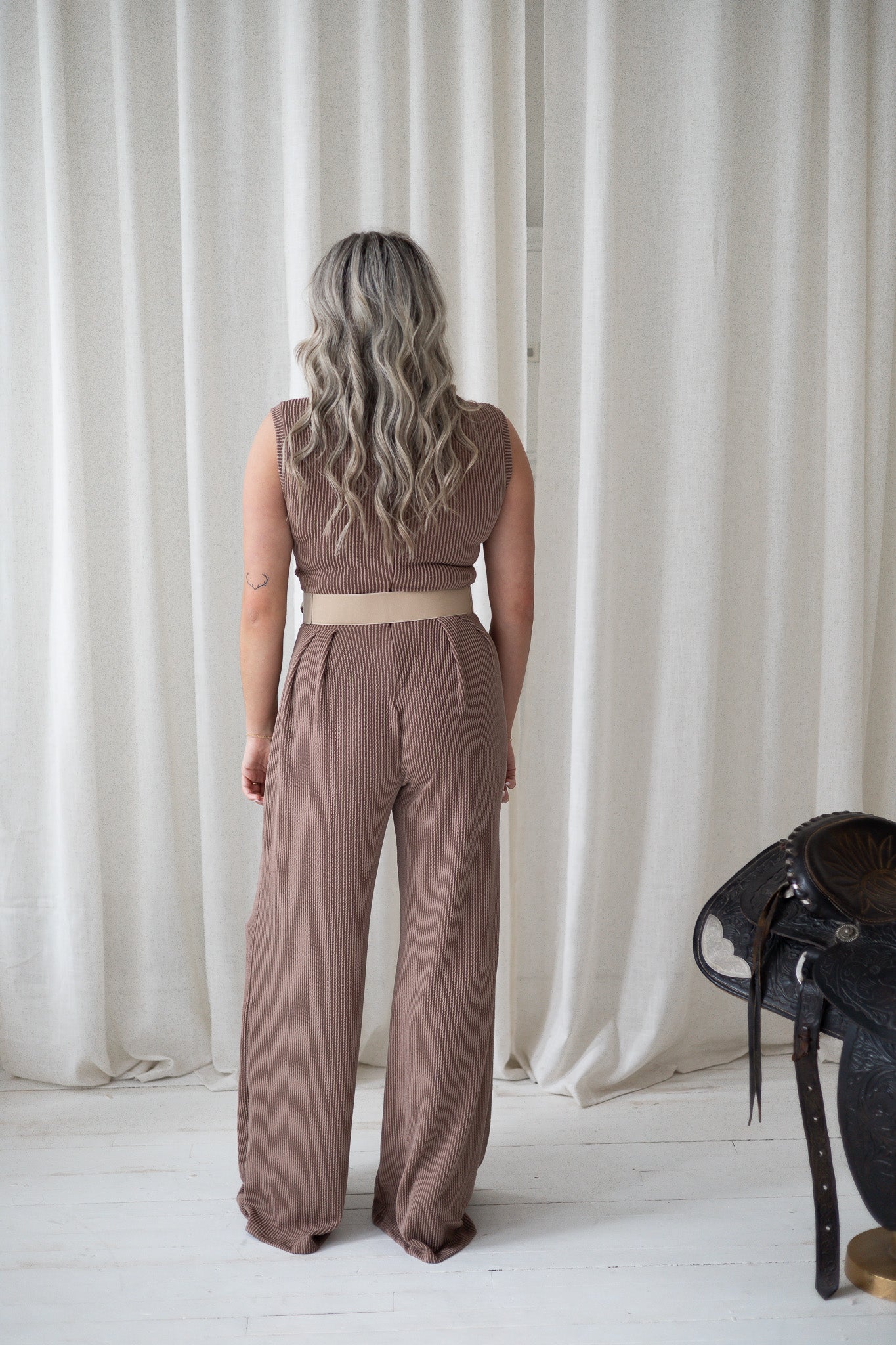 Mackenzie Jumpsuit - Mauve