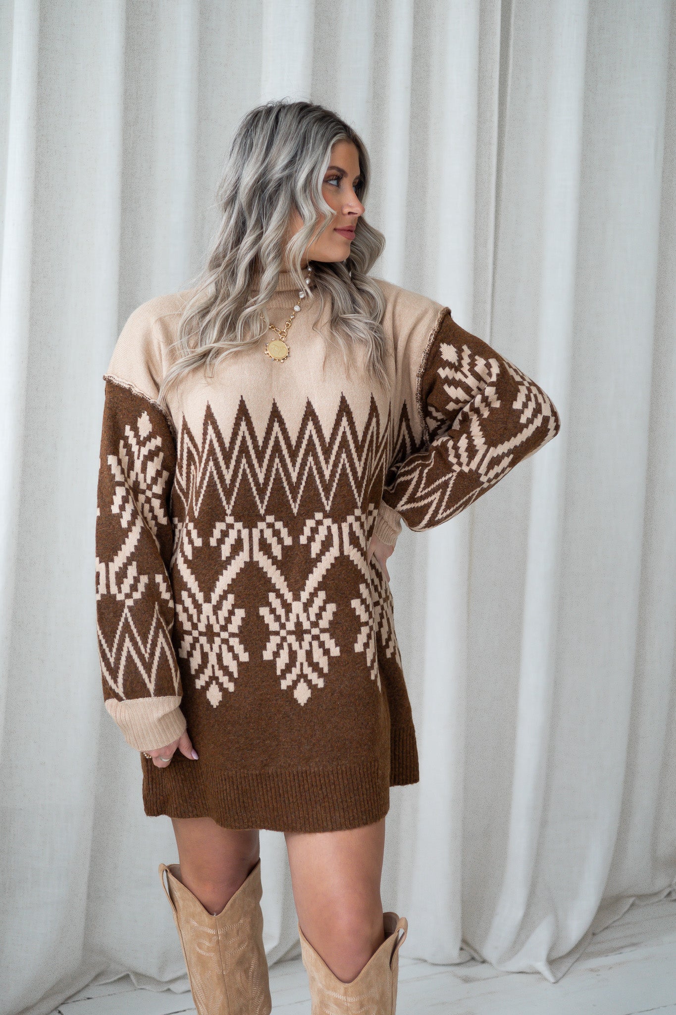 Denver Noir Sweater - Espresso