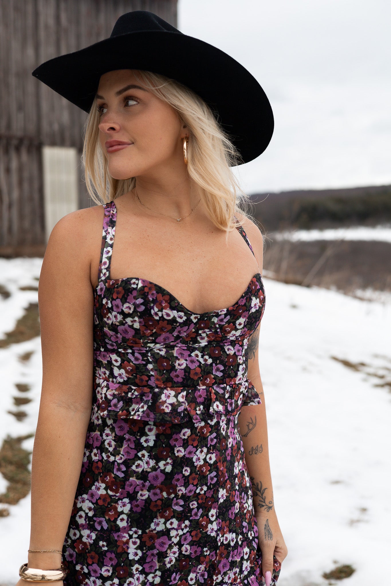 Cactus Blossom Maxi Dress