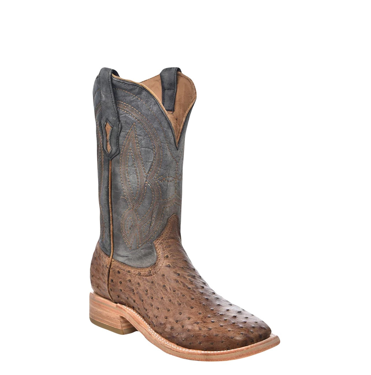 CORRAL - NAVY OSTRICH