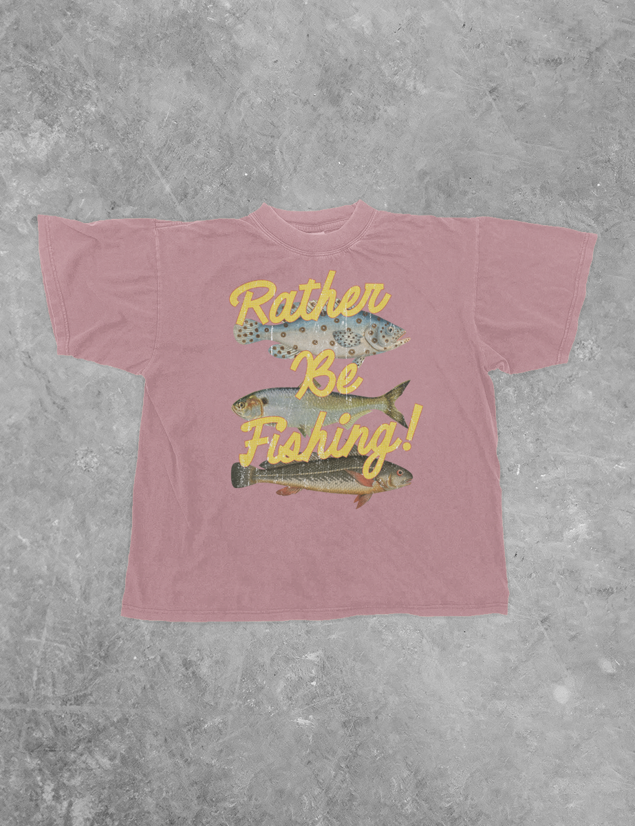 Rather Be Fishing Tee